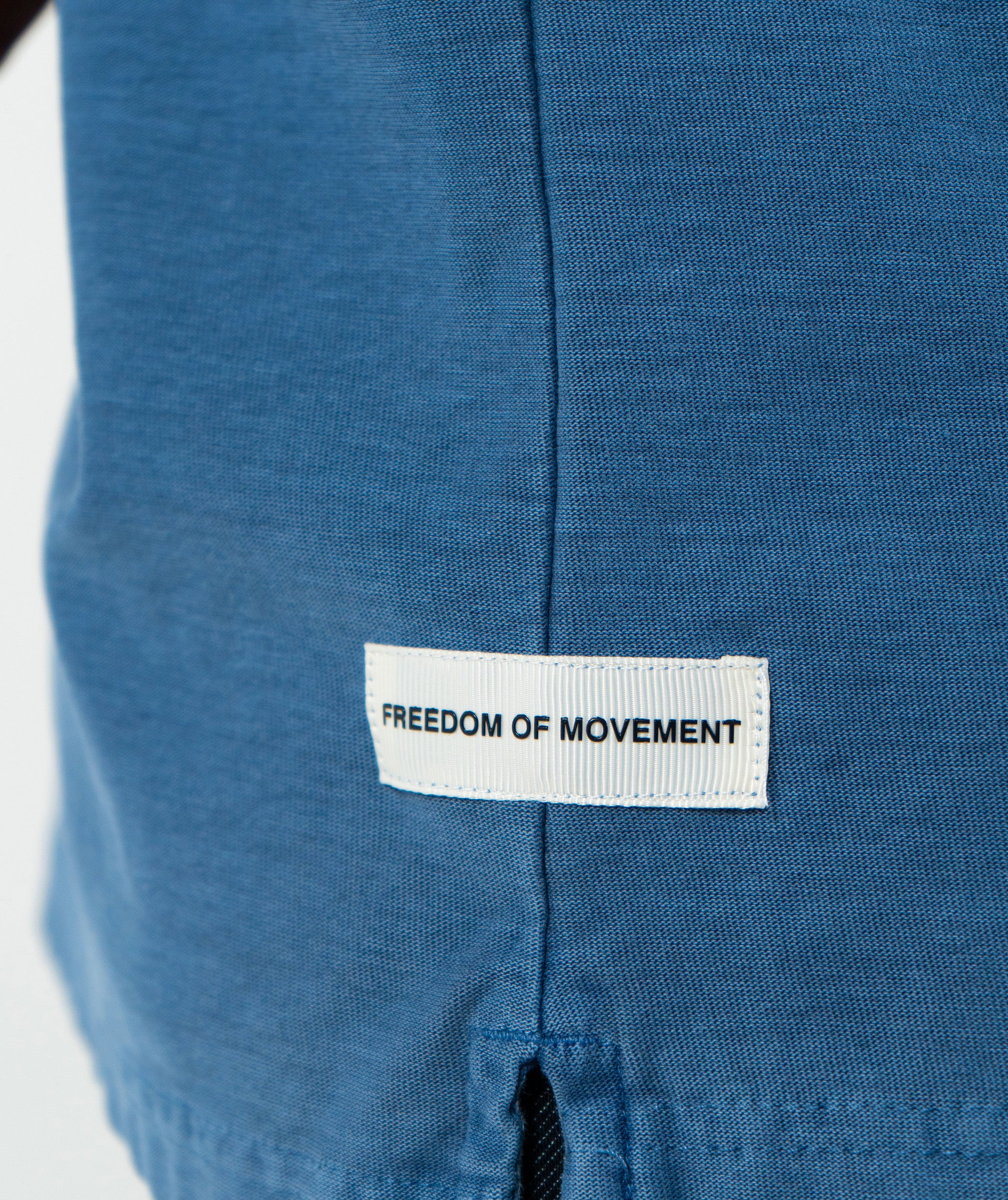 Mens Washed Pocket Tee - Blue