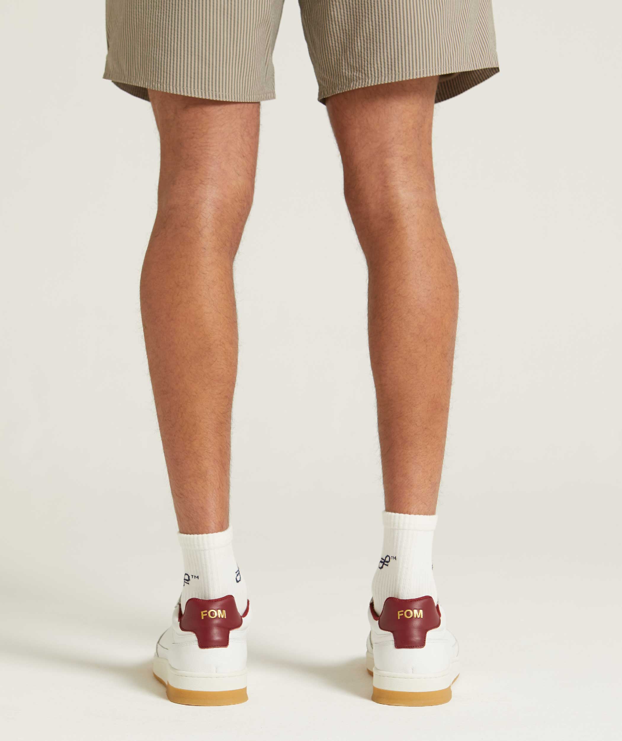 Mens Courts Sneaker - Ink & Bordeaux