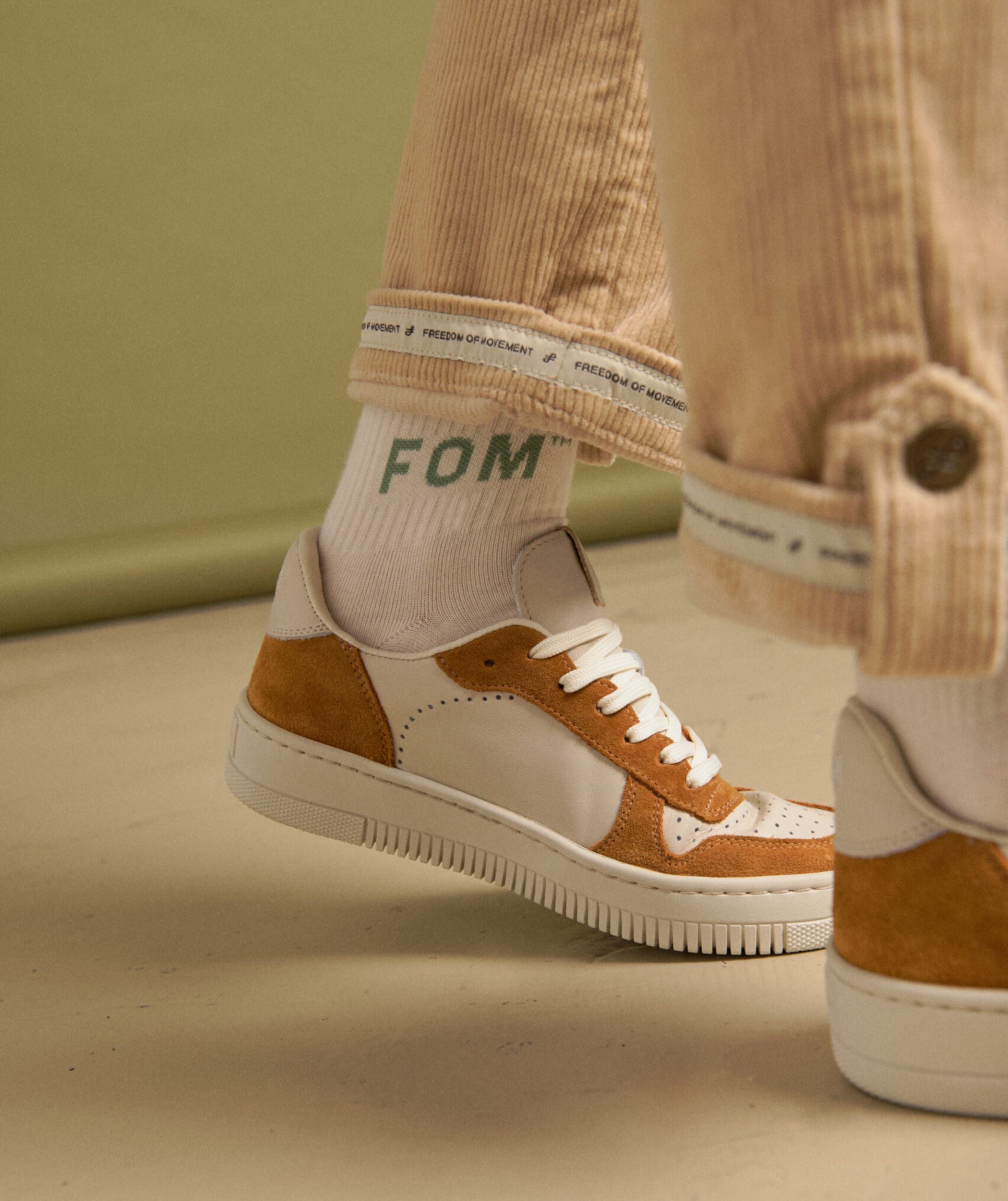 FOM Damen Sneaker Honig