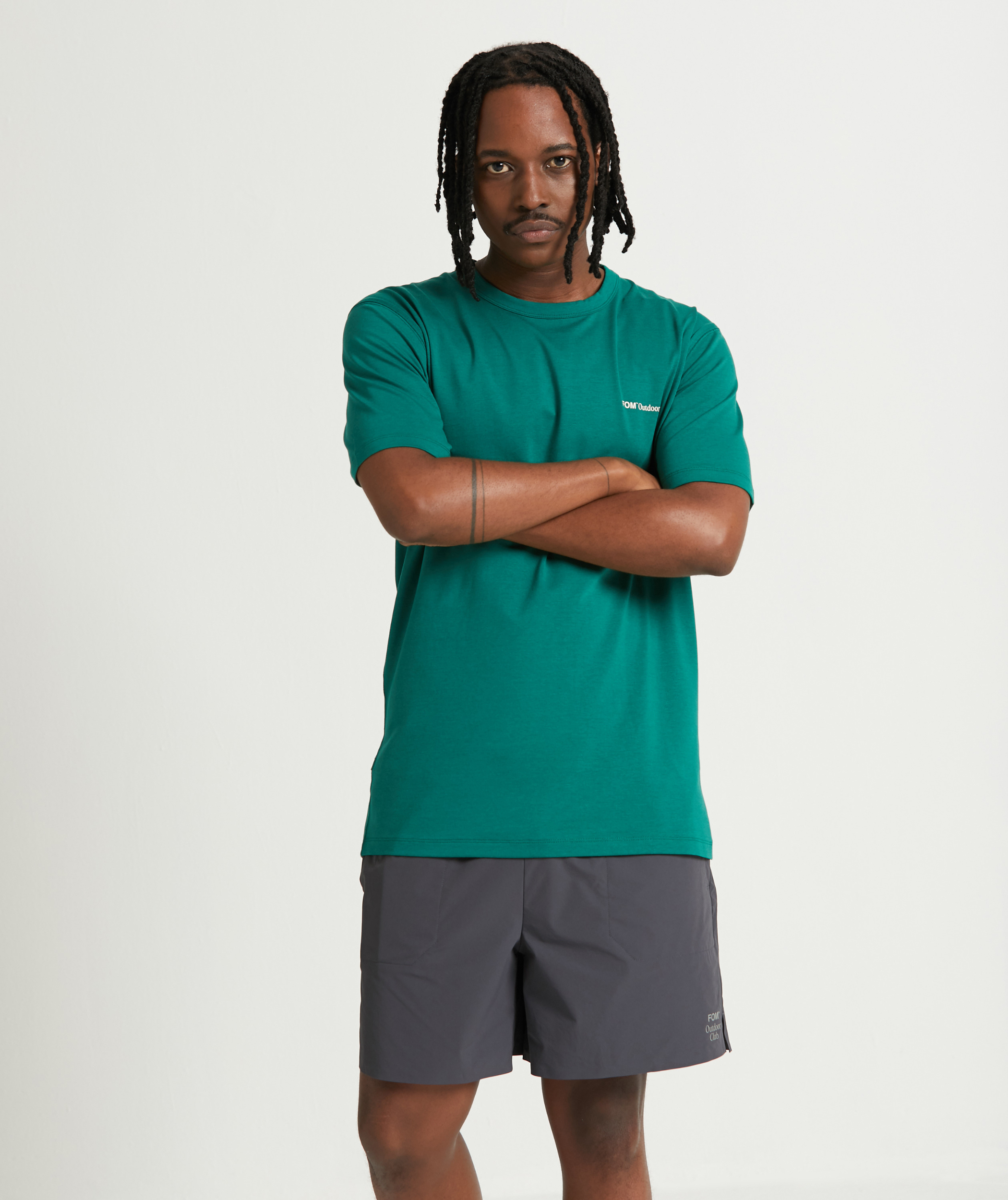 Heren Outdoor 4 Way Stretch Shorts - Slate Charcoal