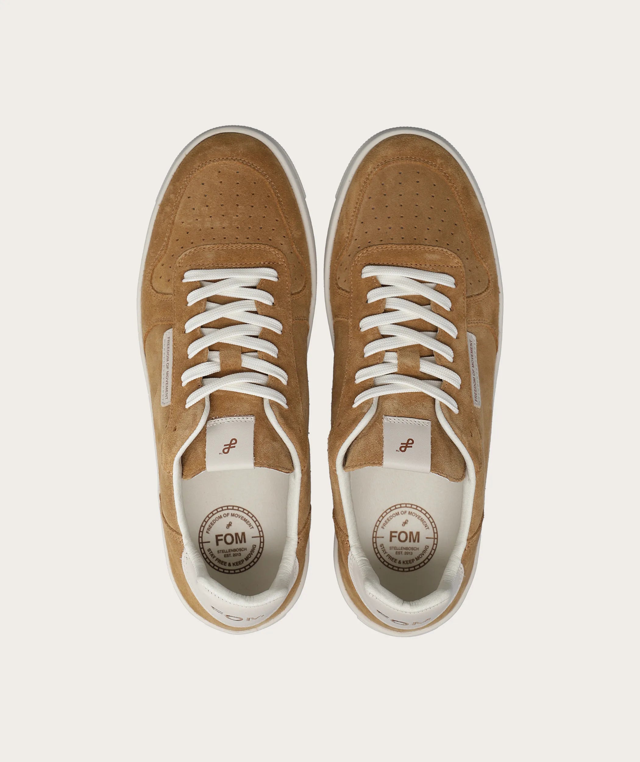 FOM Heren Sneakers Karamel
