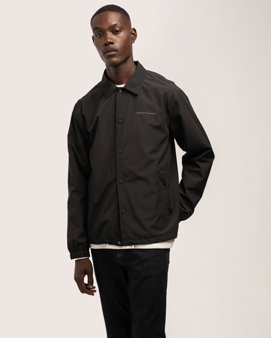 Wasserabweisende Jacke für Herren - Schwarz
