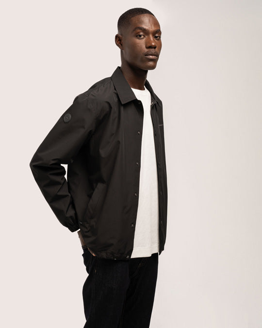 Wasserabweisende Jacke für Herren - Schwarz