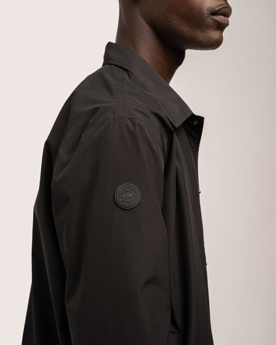 Wasserabweisende Jacke für Herren - Schwarz