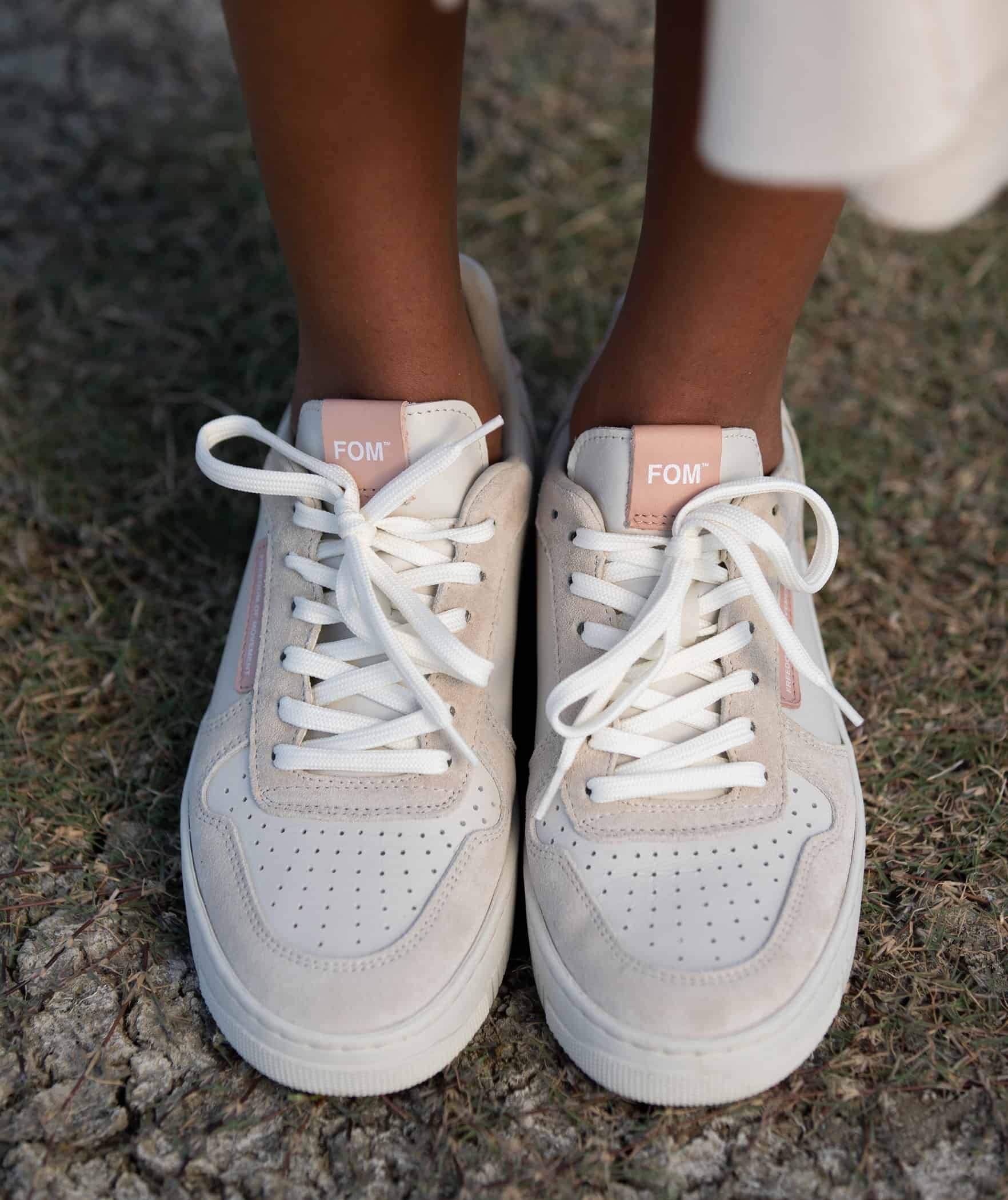 FOM Dames Sneakers Off-White/ Blush
