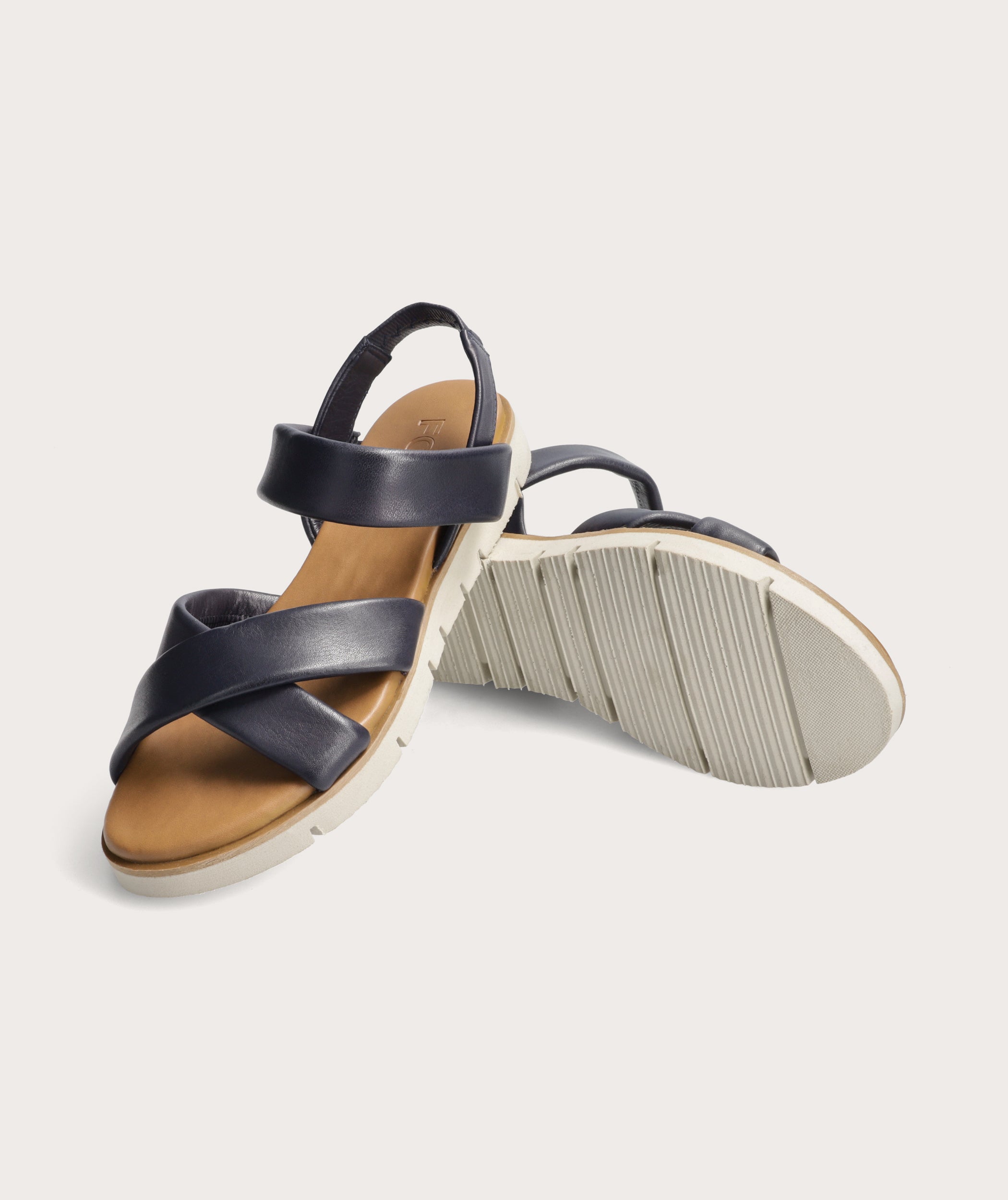 Slingback-Sandale für Damen - Mitternacht