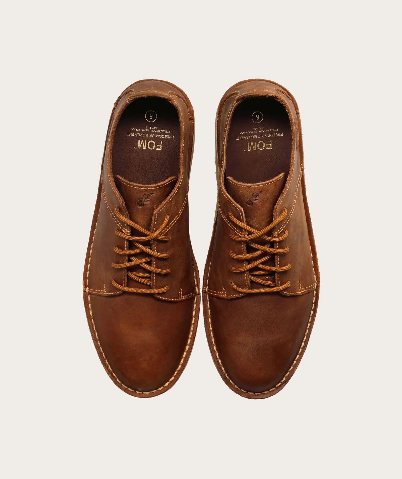 FOM VELLIES STANDARD LOW-CUT - WHISKEY