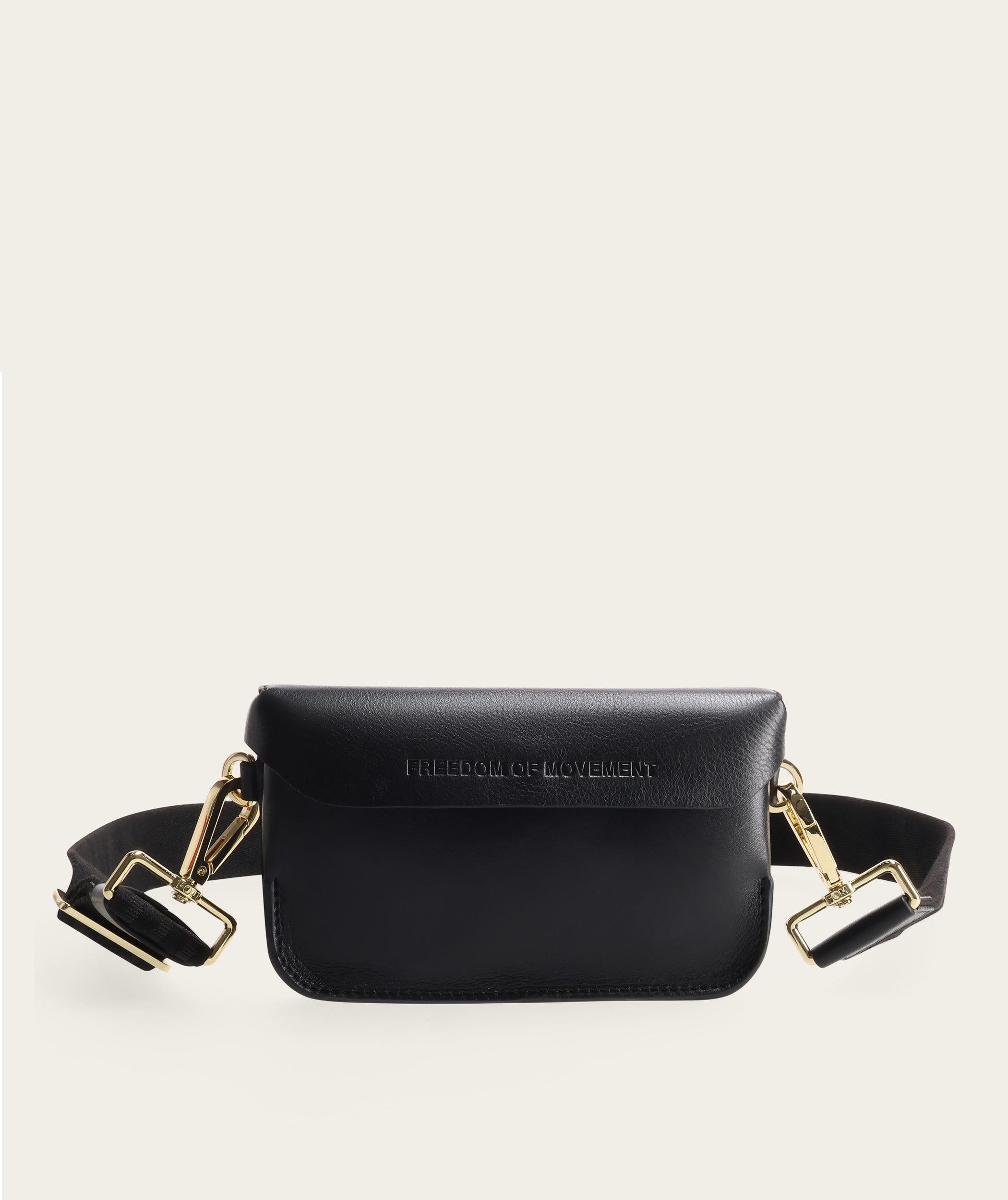 Anna Cellphone Crossbody - Black
