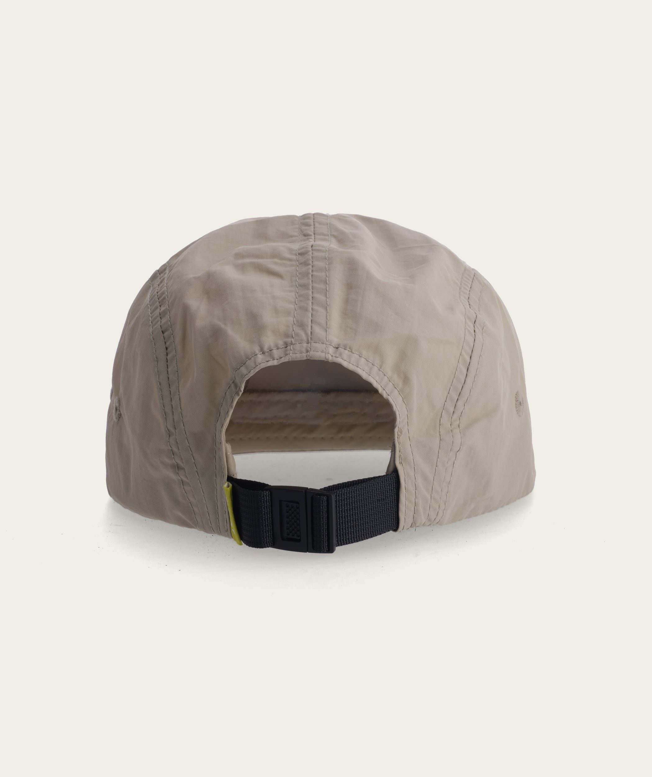 5 Panel Nylon Cap - Dove Grey