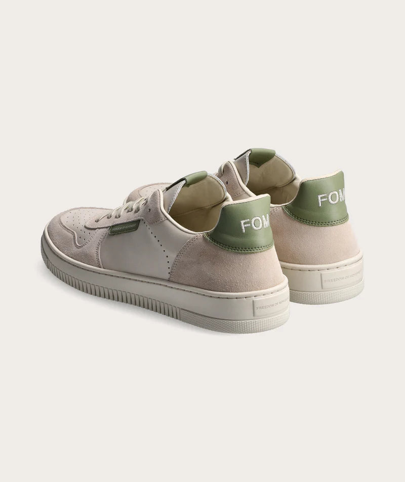 FOM Mens Trainers Off-White/ Matcha