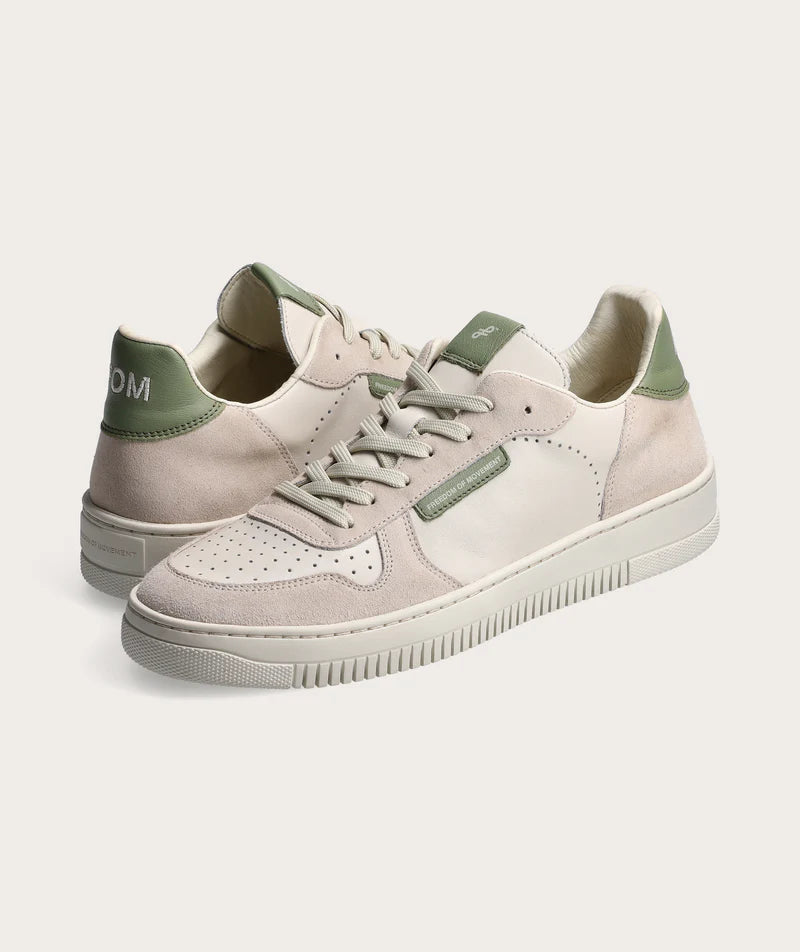 FOM Mens Trainers Off-White/ Matcha