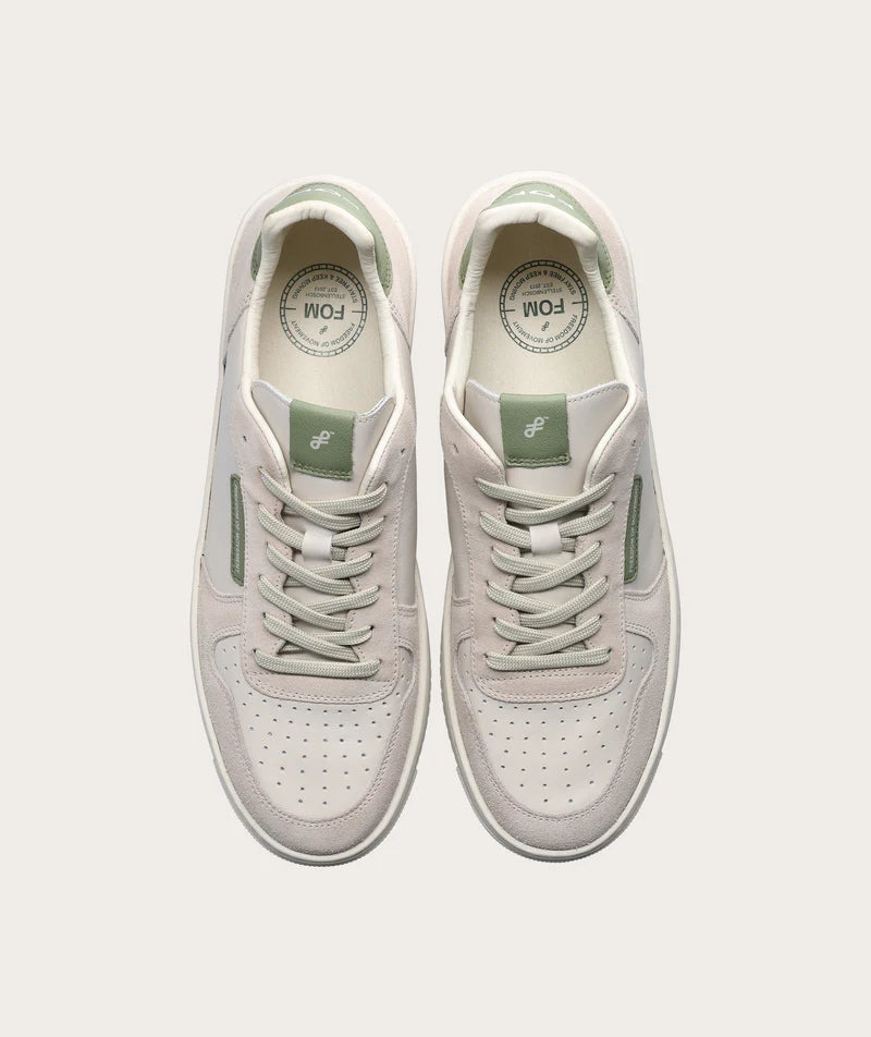 FOM Mens Trainers Off-White/ Matcha