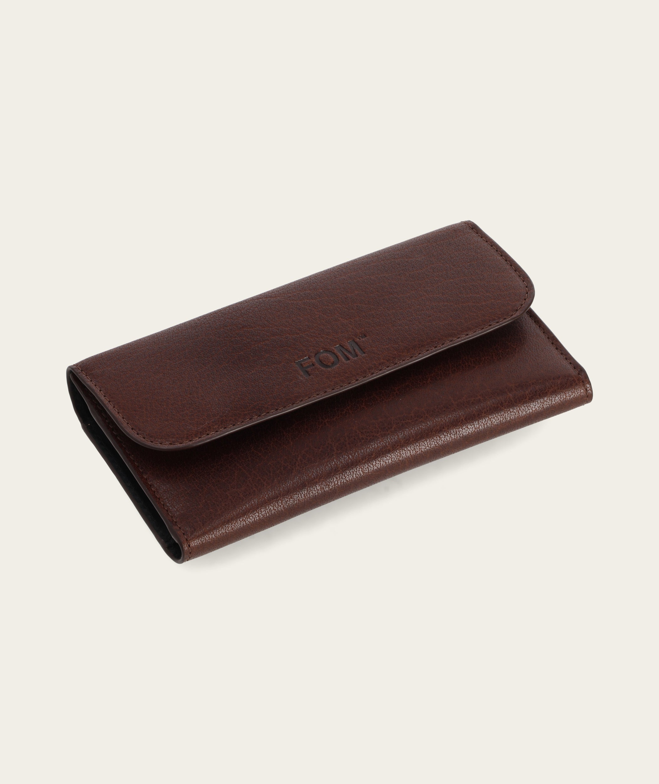 Cleo Wallet - Textured Brown