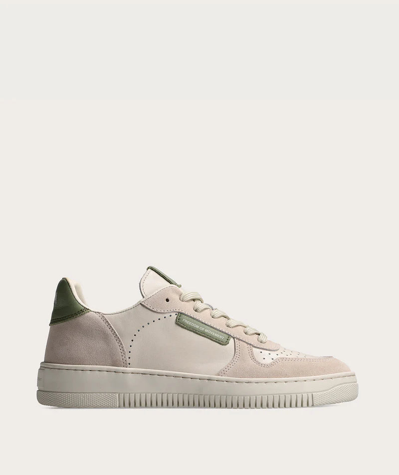 Fom Damen Sneaker Off-White/Matcha