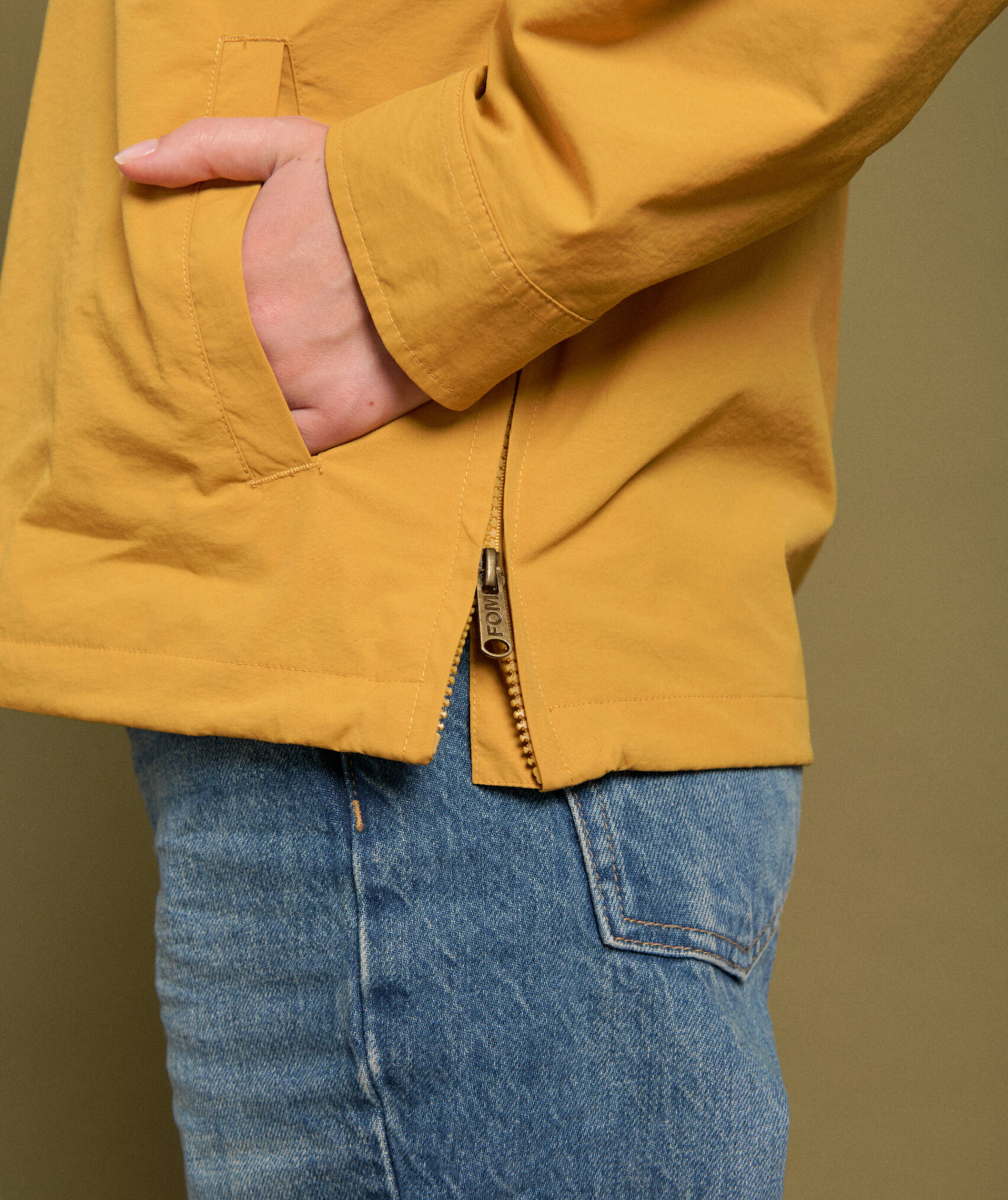 Ladies Anorak - Mustard