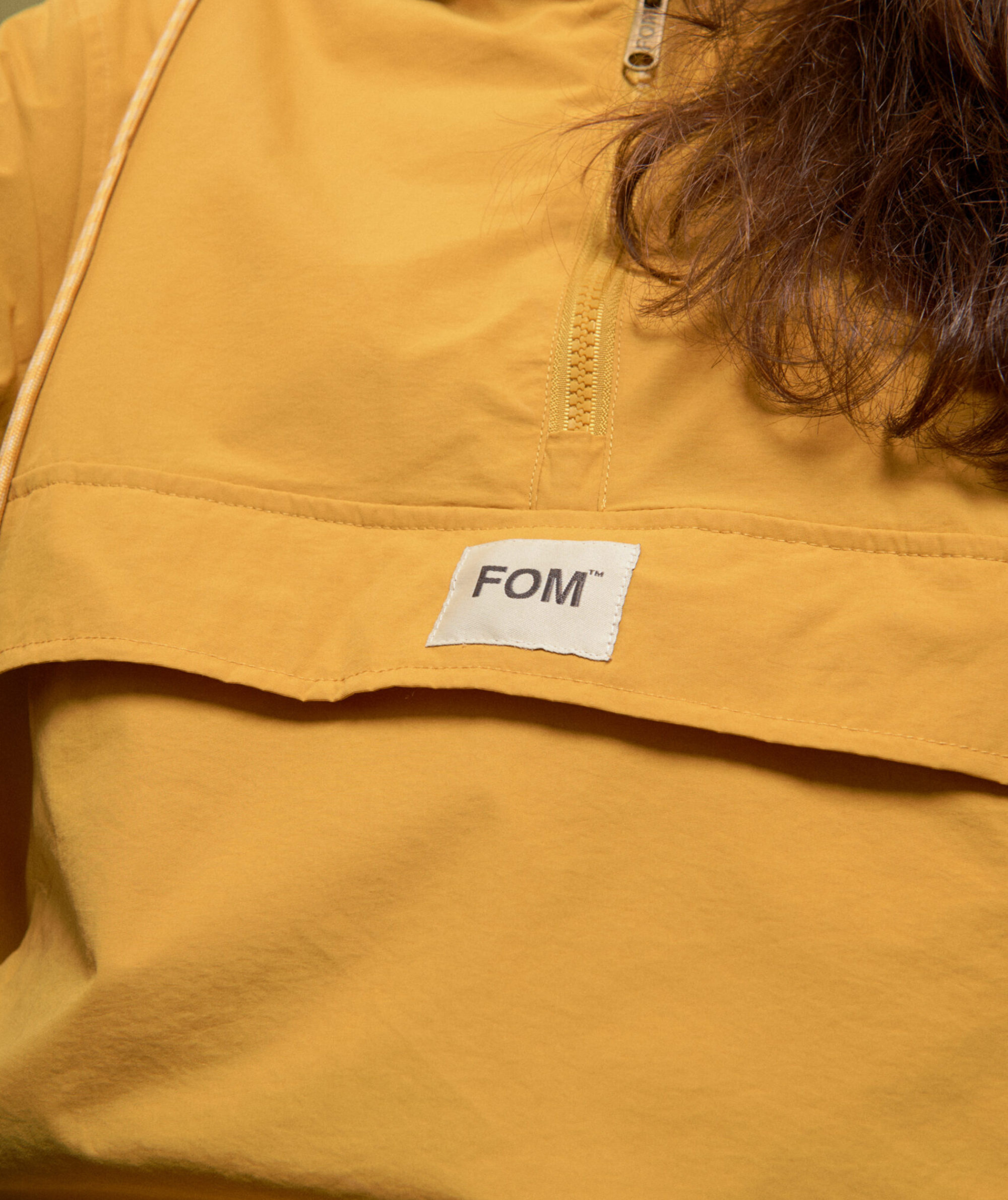 Ladies Anorak - Mustard