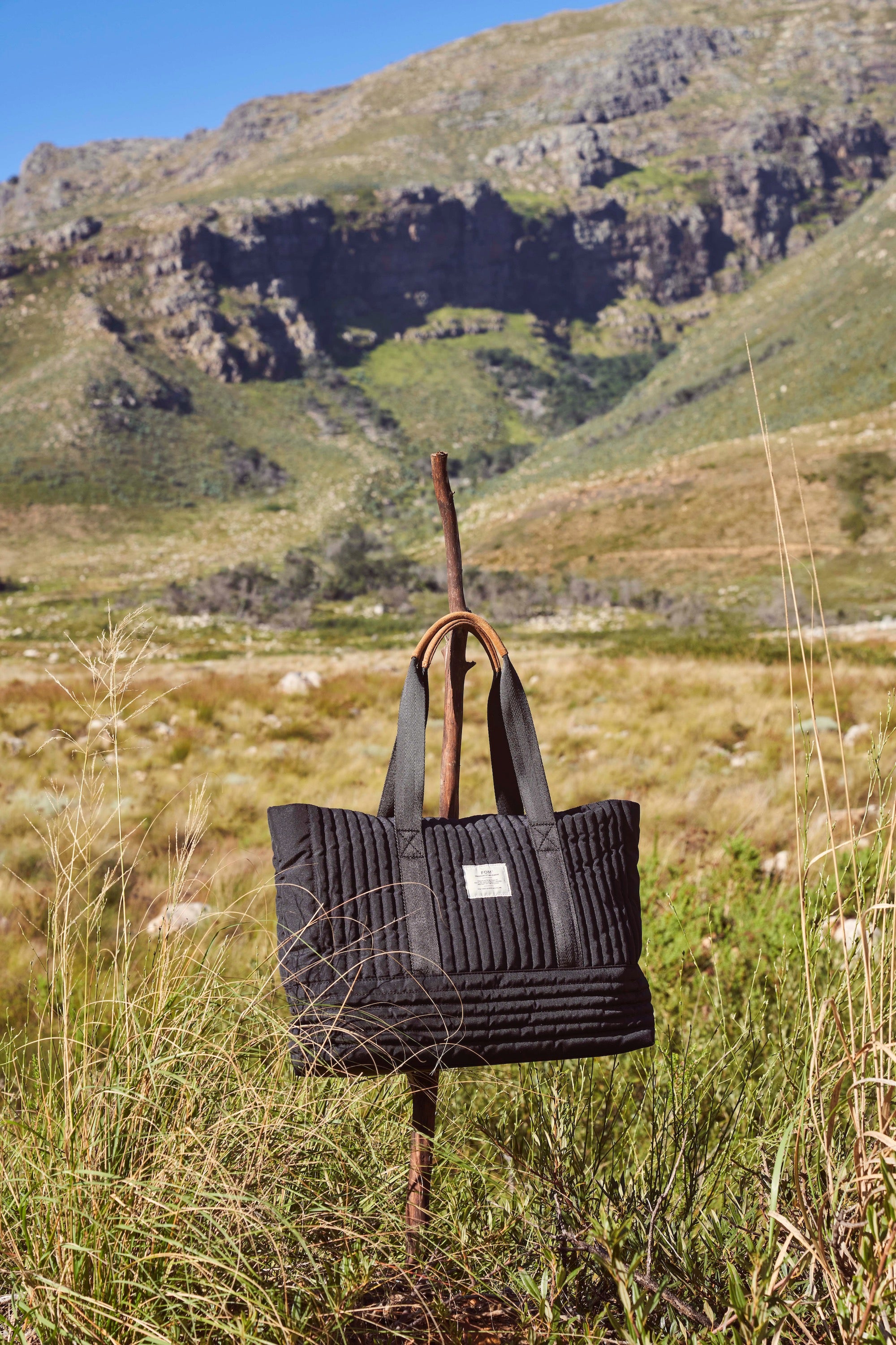 Recycelte Reisetasche Schwarz