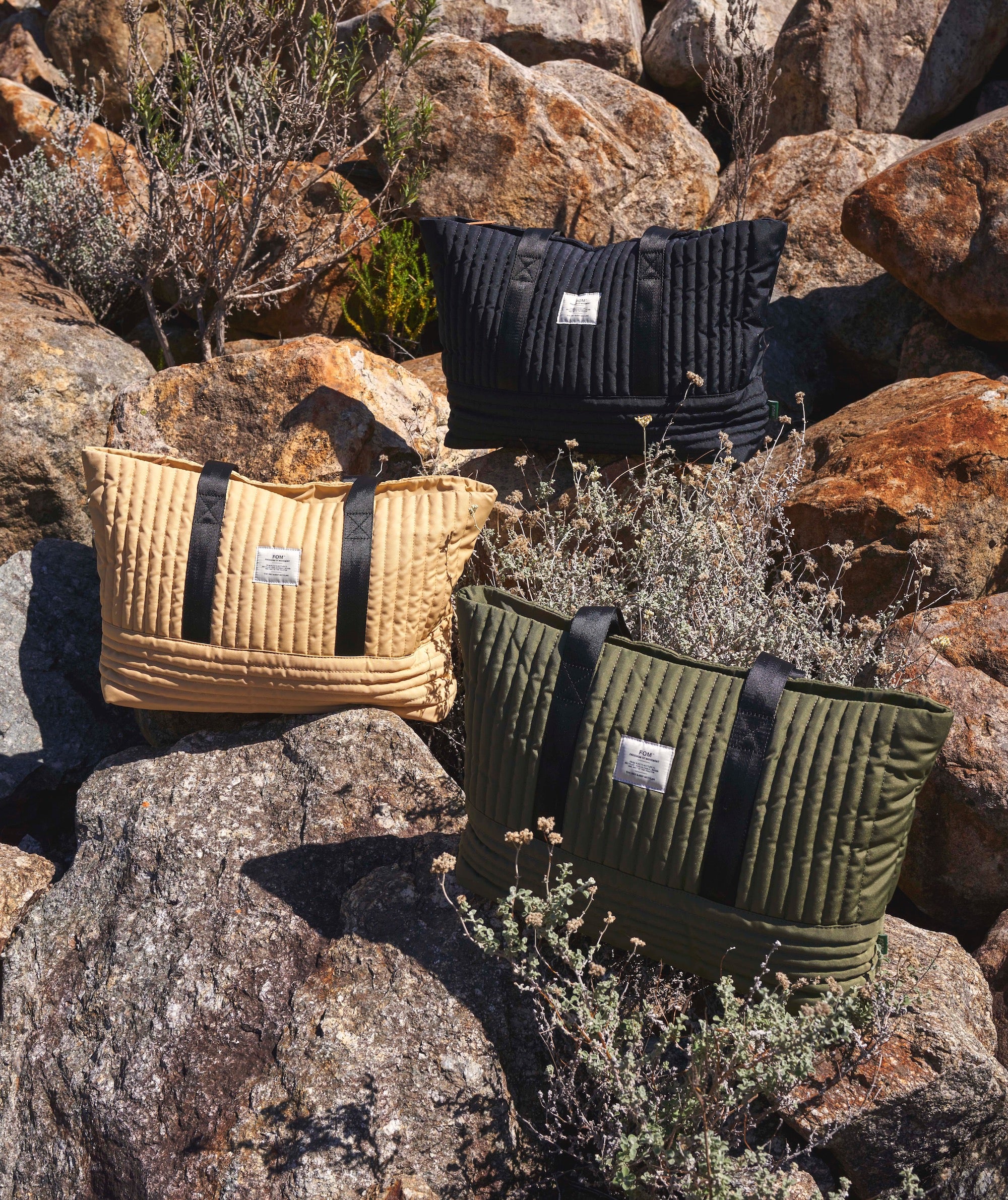 Recycelte Reisetasche Oliv
