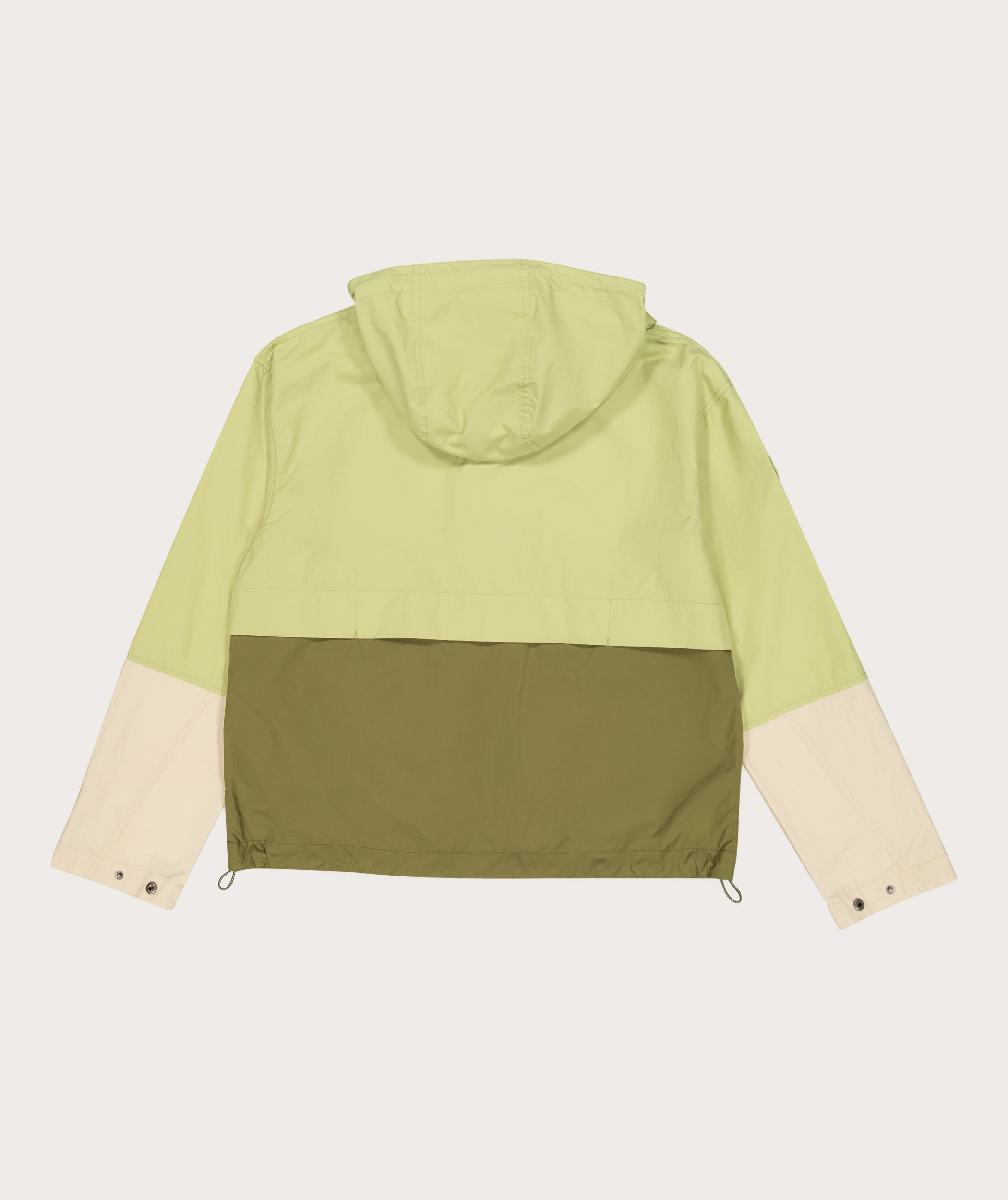 Dames Anorak - Olijfgroen Multicolour