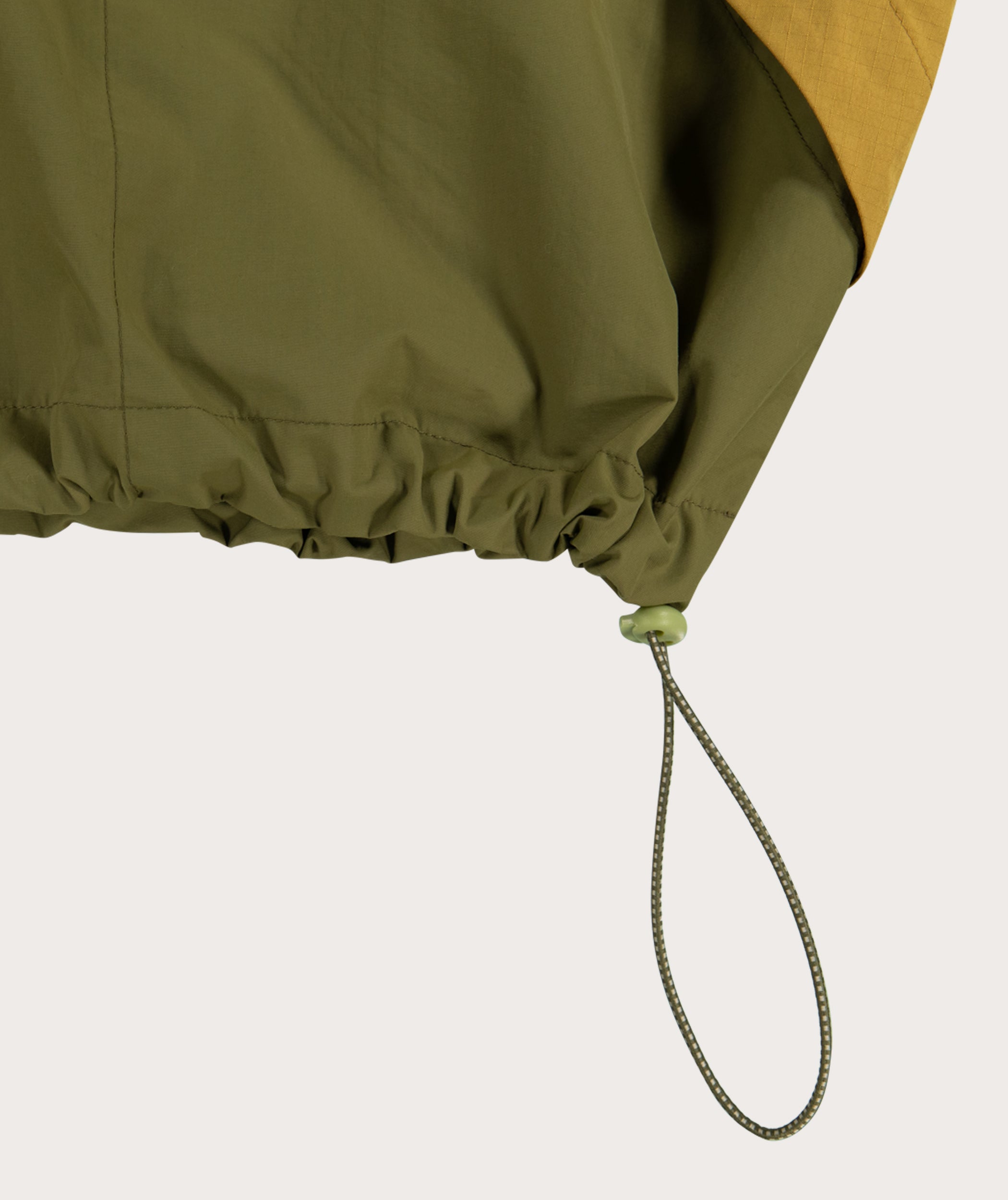 Dames Anorak - Olijfgroen Multicolour
