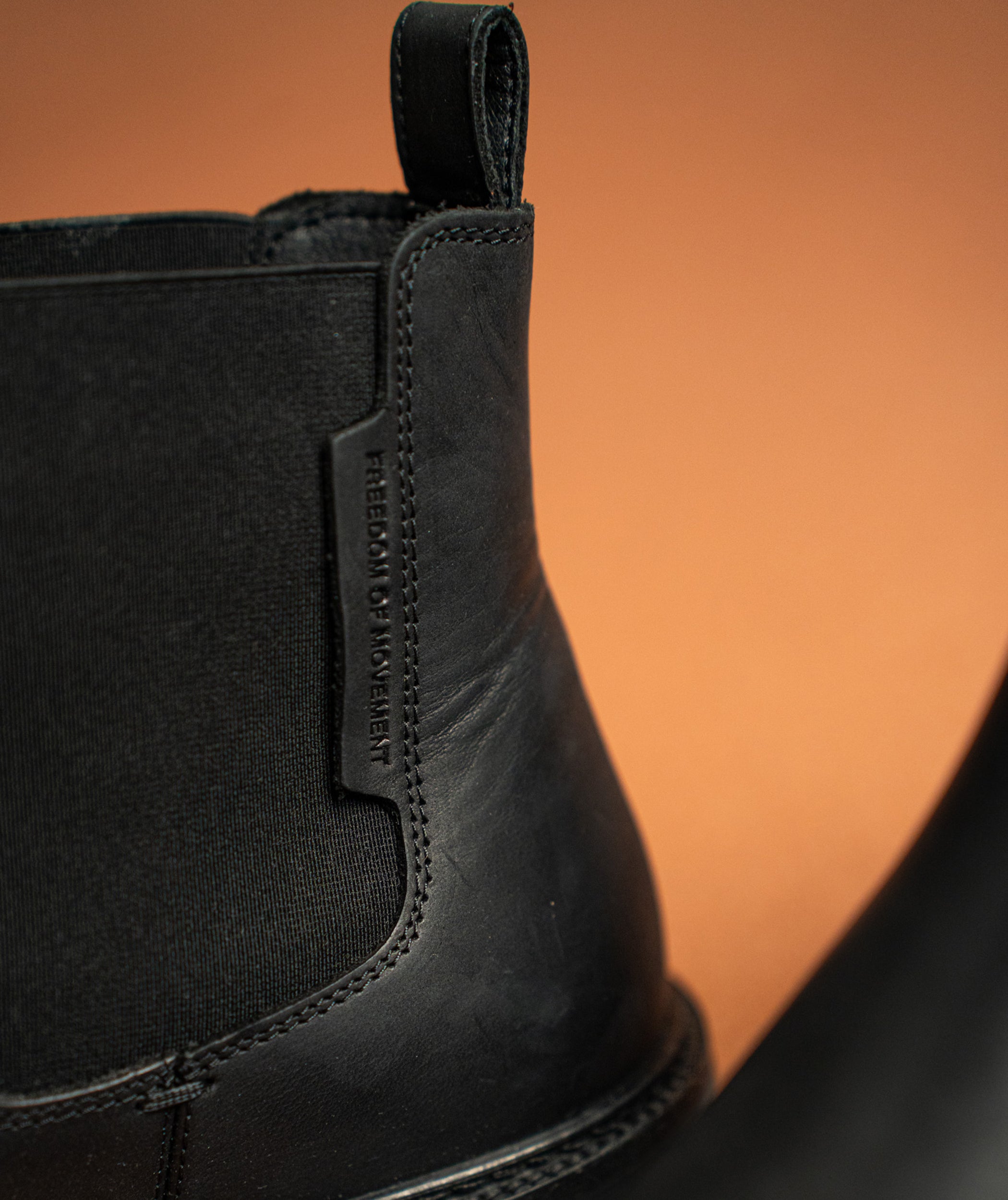 Mens Kolisi Chelsea Boot - Black