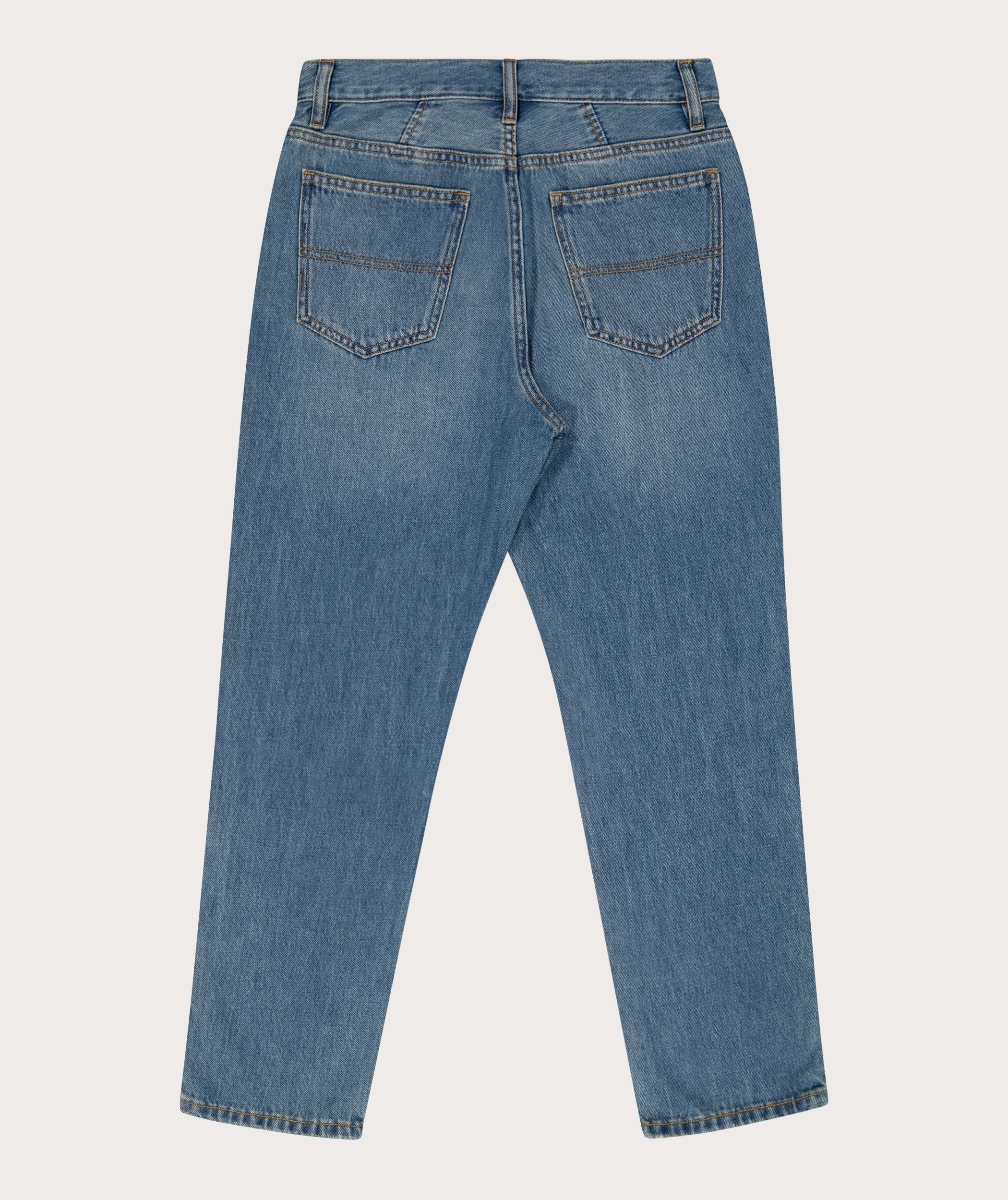 Ladies Relaxed Denim Jeans - Indigo