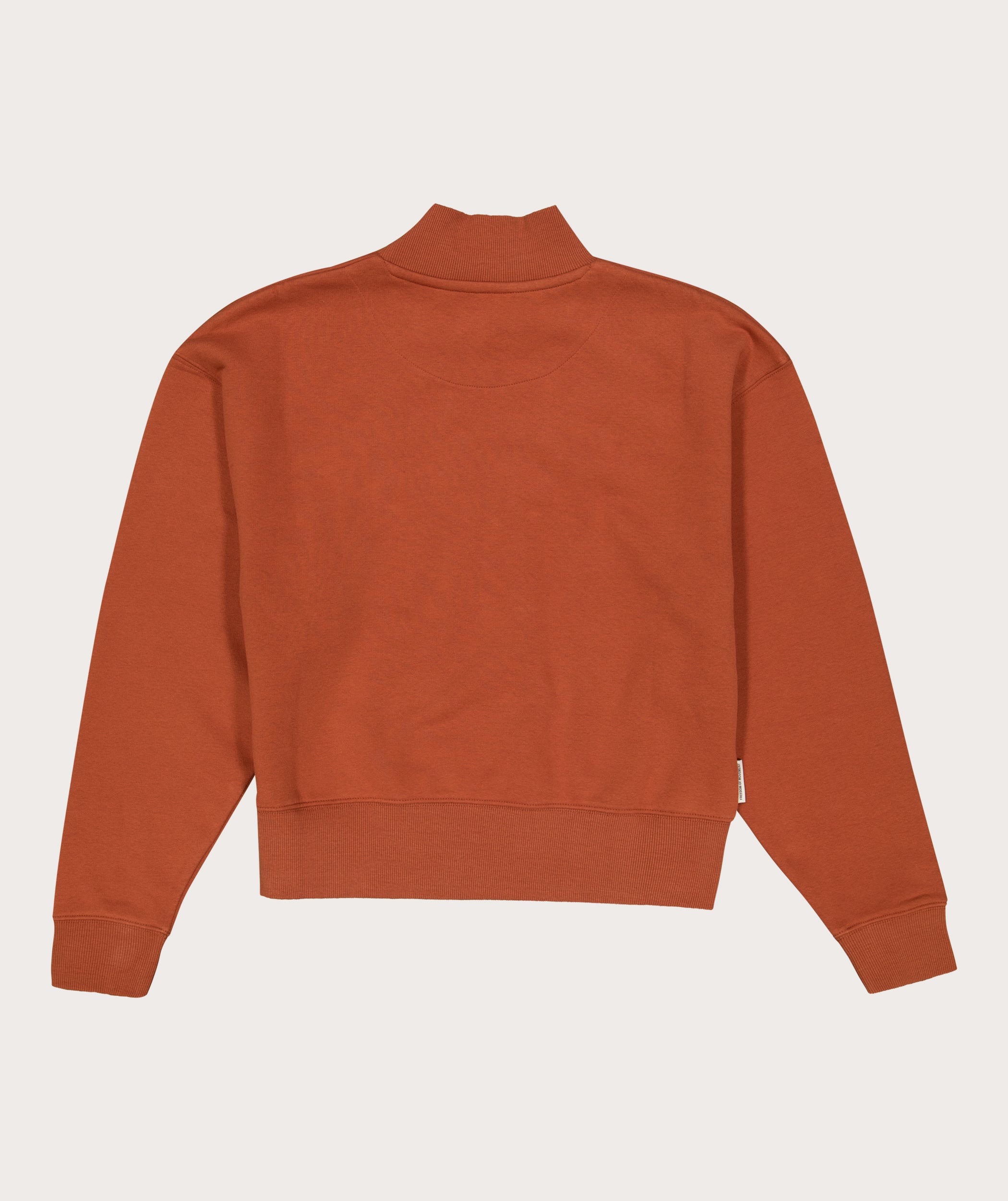Ladies Turtle Neck Sweater - Rust