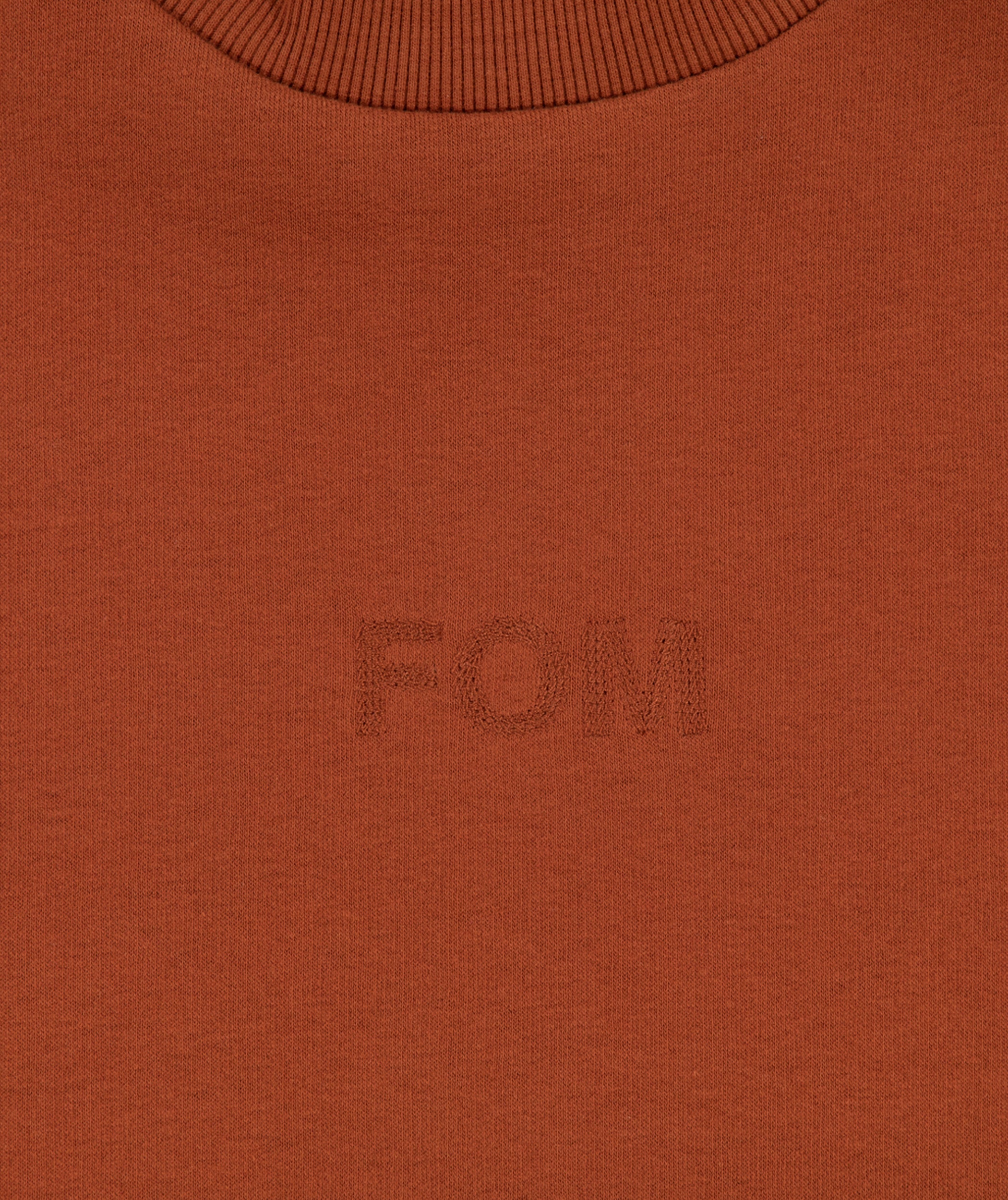 Ladies Turtle Neck Sweater - Rust