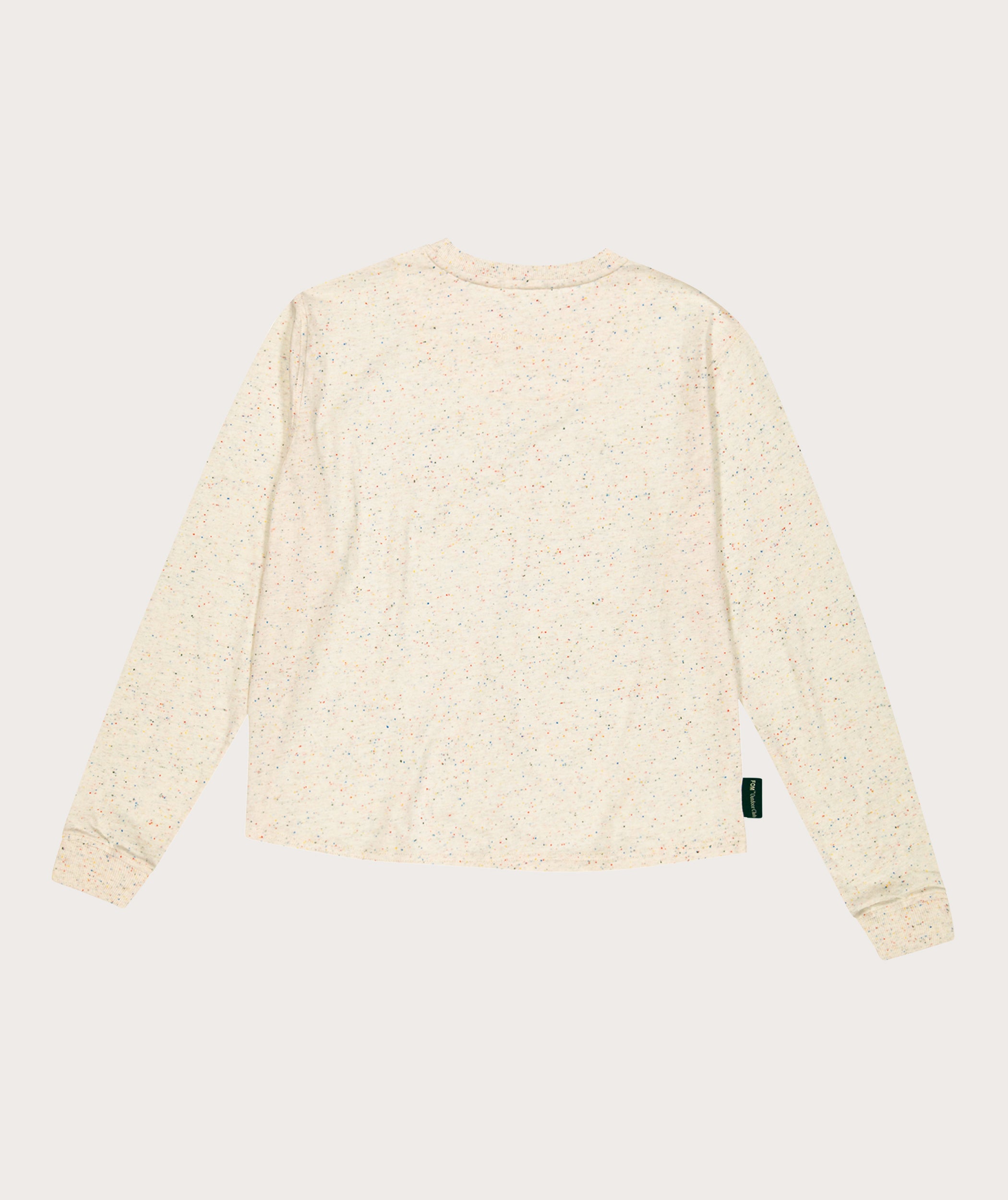 Ladies Outdoor Long Tee - Speckled Stone
