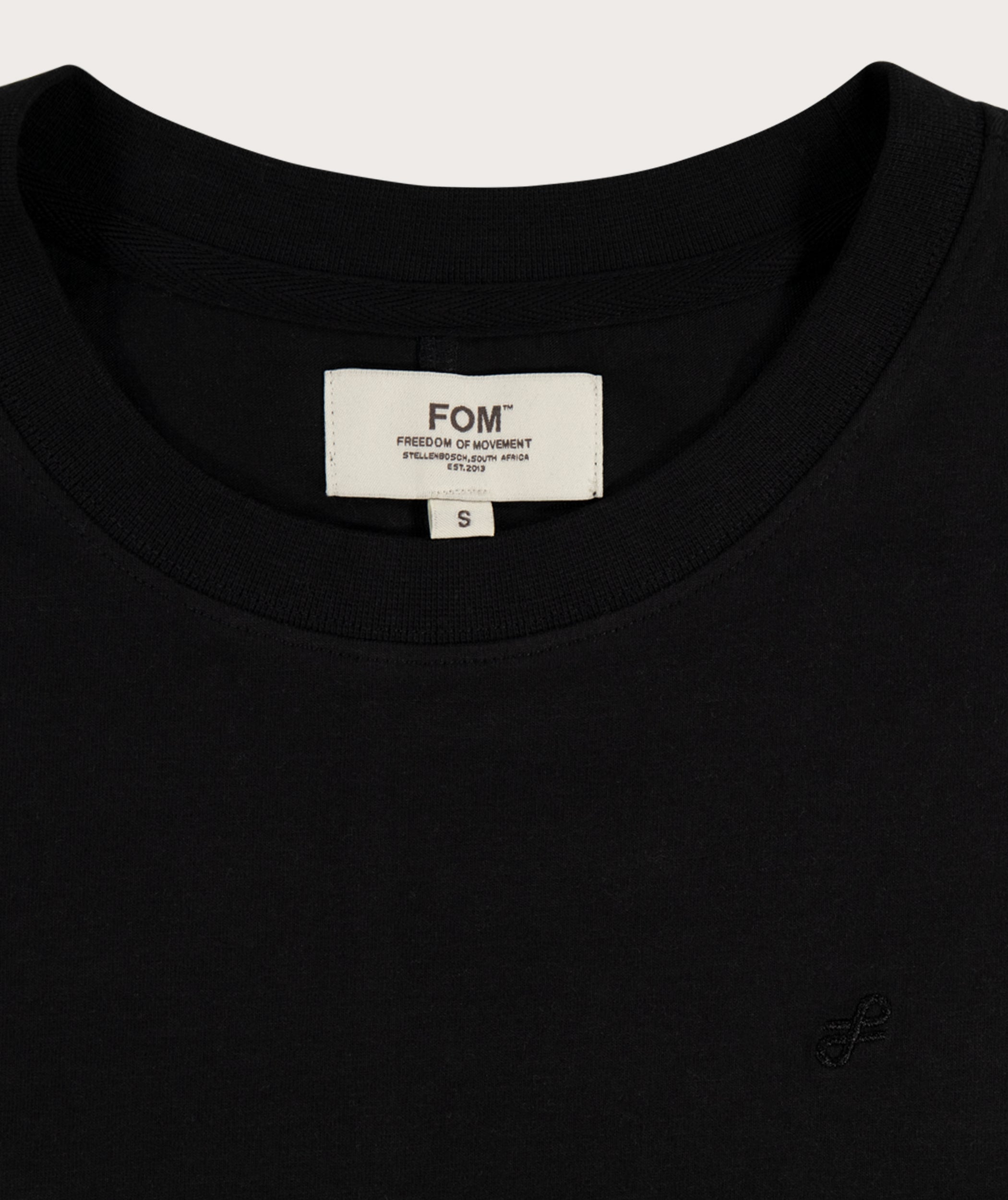 Entspanntes T-Shirt für Damen - Schwarz