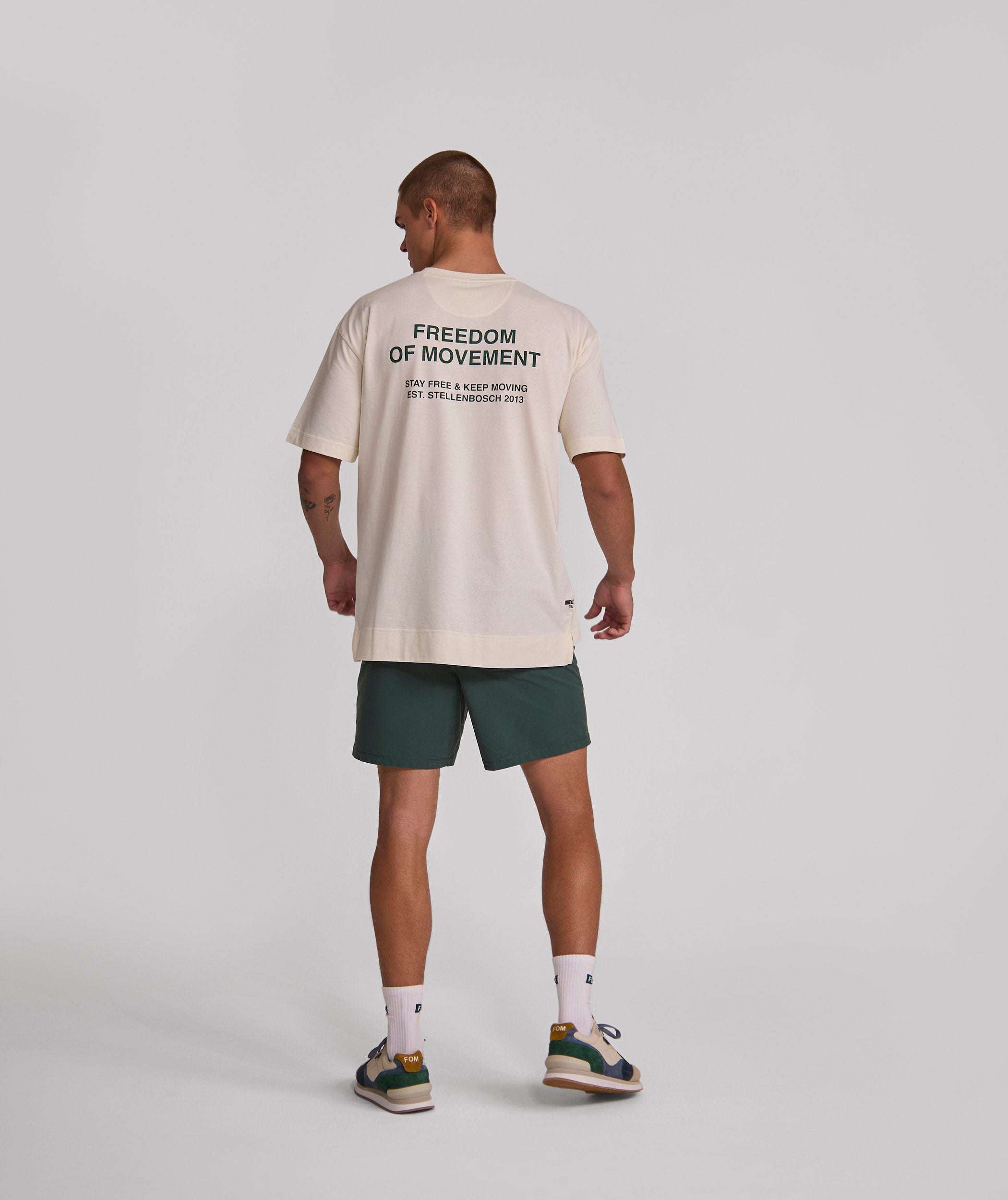 Mens Windhond Tee - Vanilla Sorbet