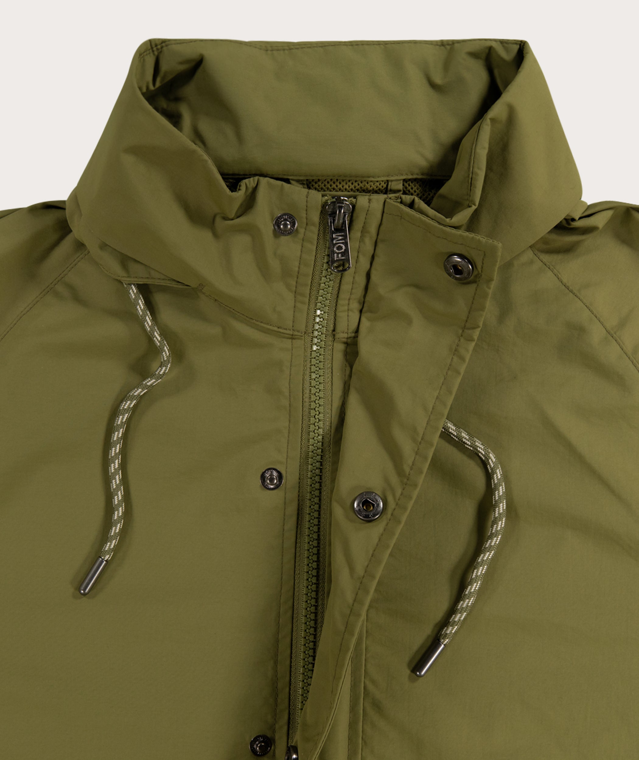 Anorak für Herren - Grüner Farbblock