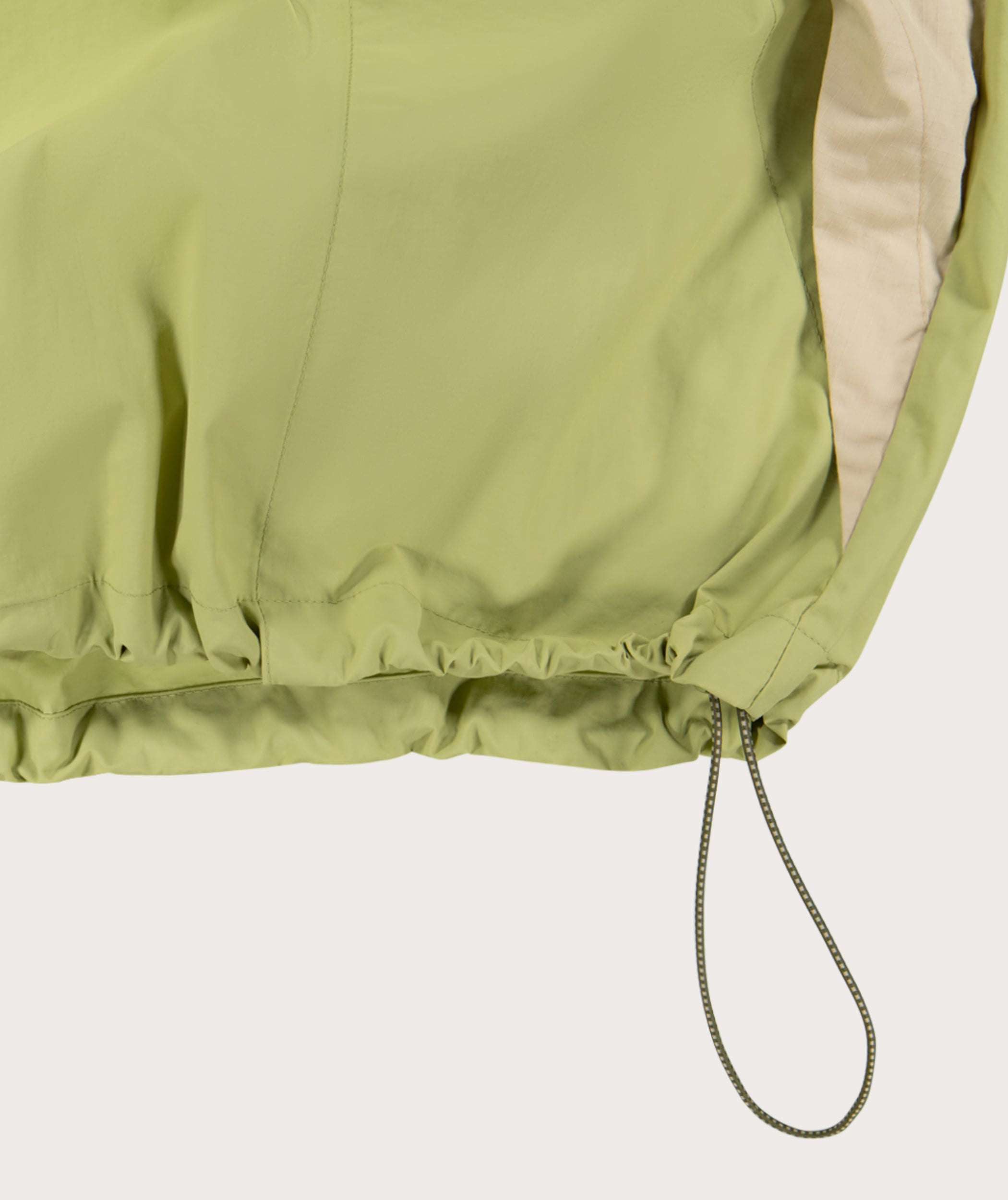 Anorak für Herren - Grüner Farbblock