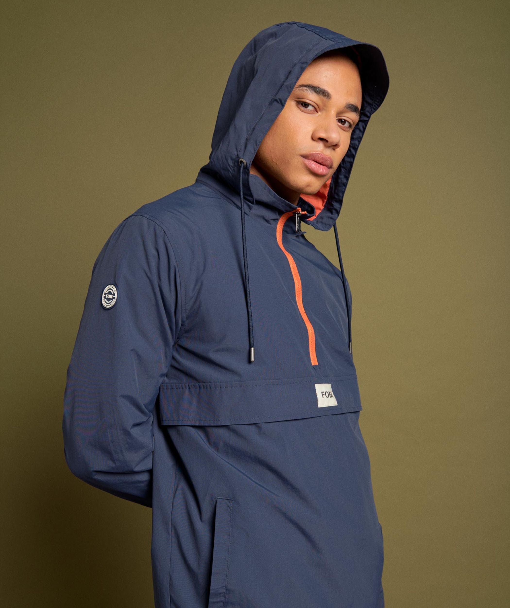 Mens Anorak - Ocean