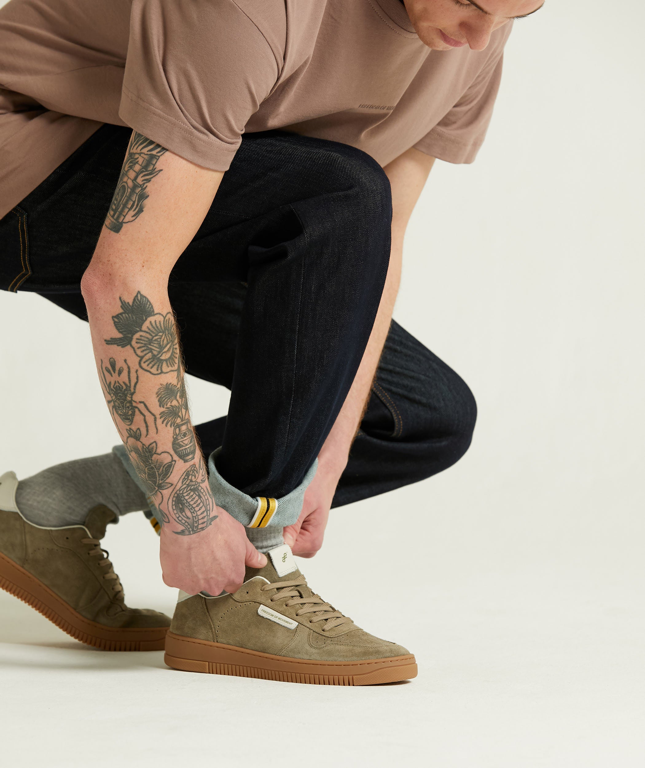 FOM Mens Trainers - Truffle