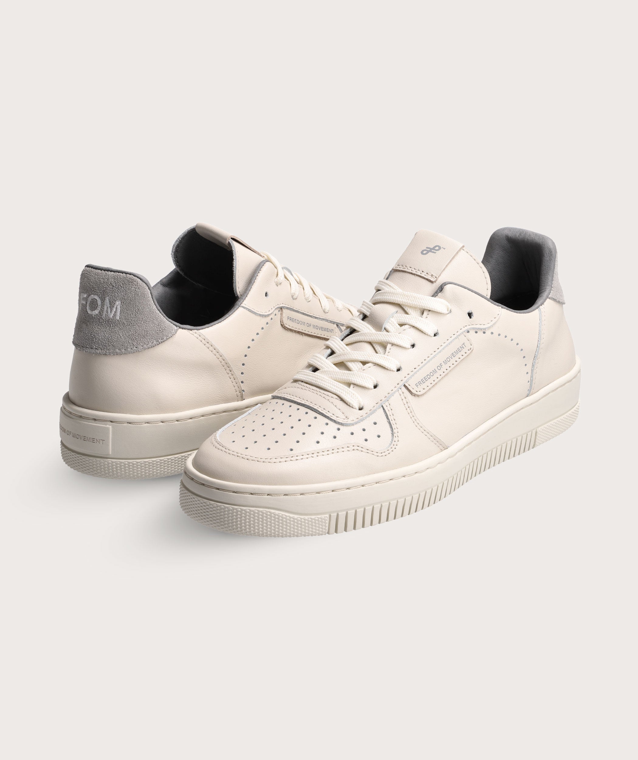 FOM Damen Sneaker Off-White/Storm