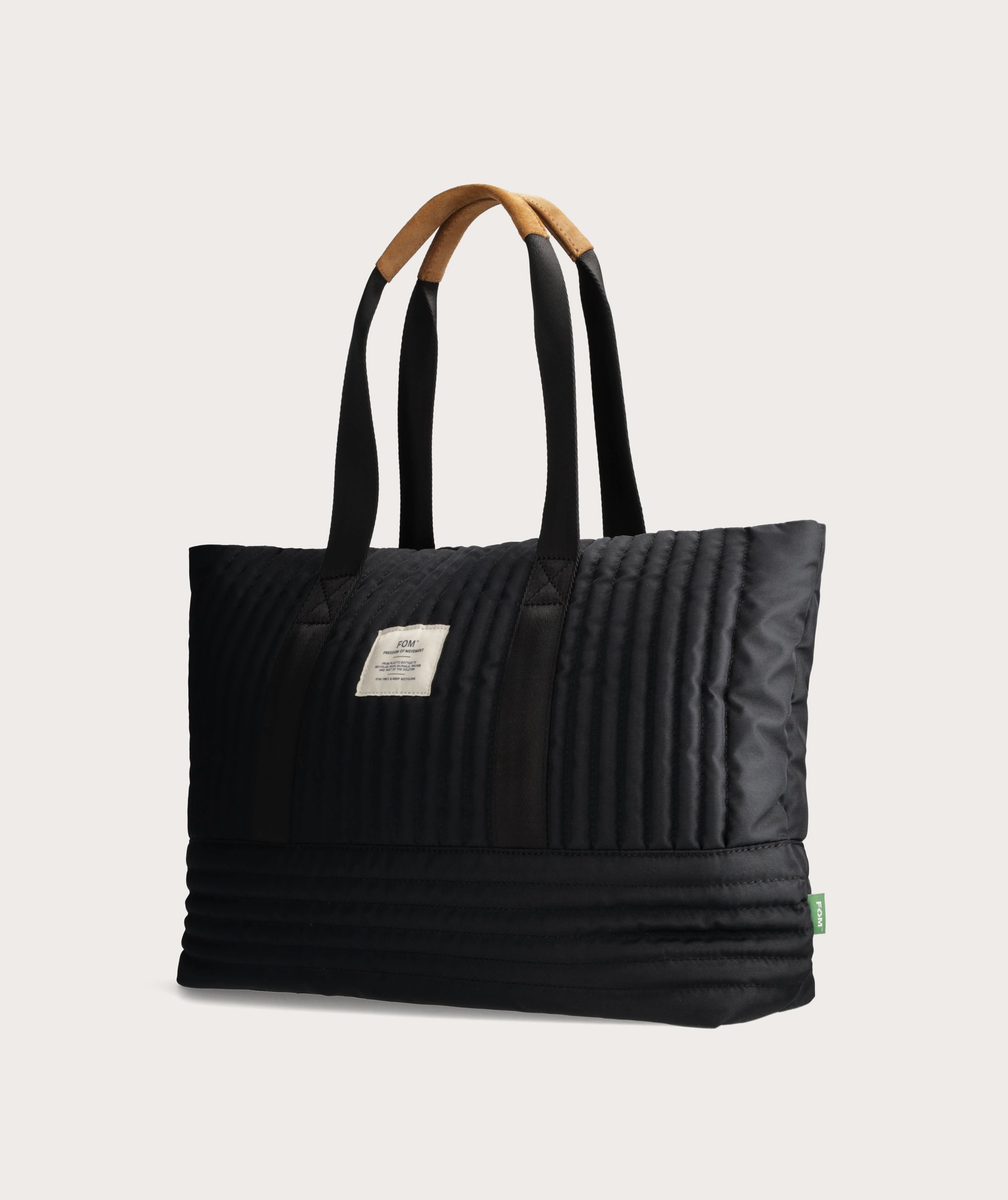 Recycelte Reisetasche Schwarz