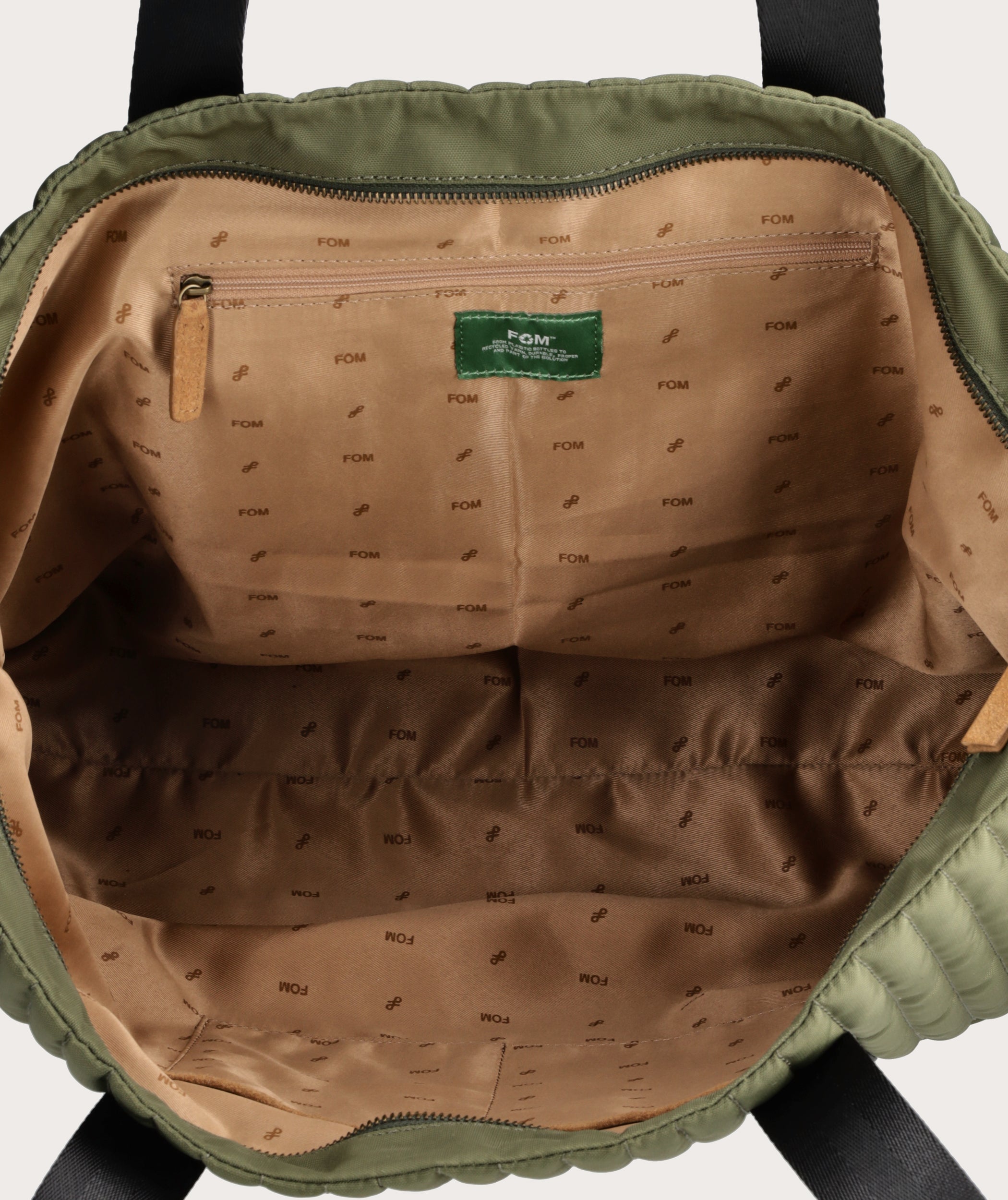 Recycelte Reisetasche Oliv