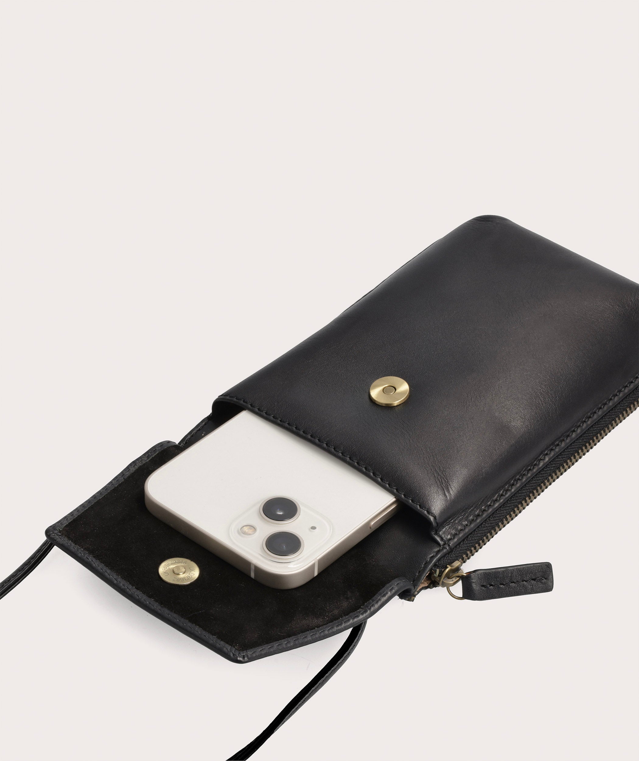 Crossbody Handytasche Schwarz