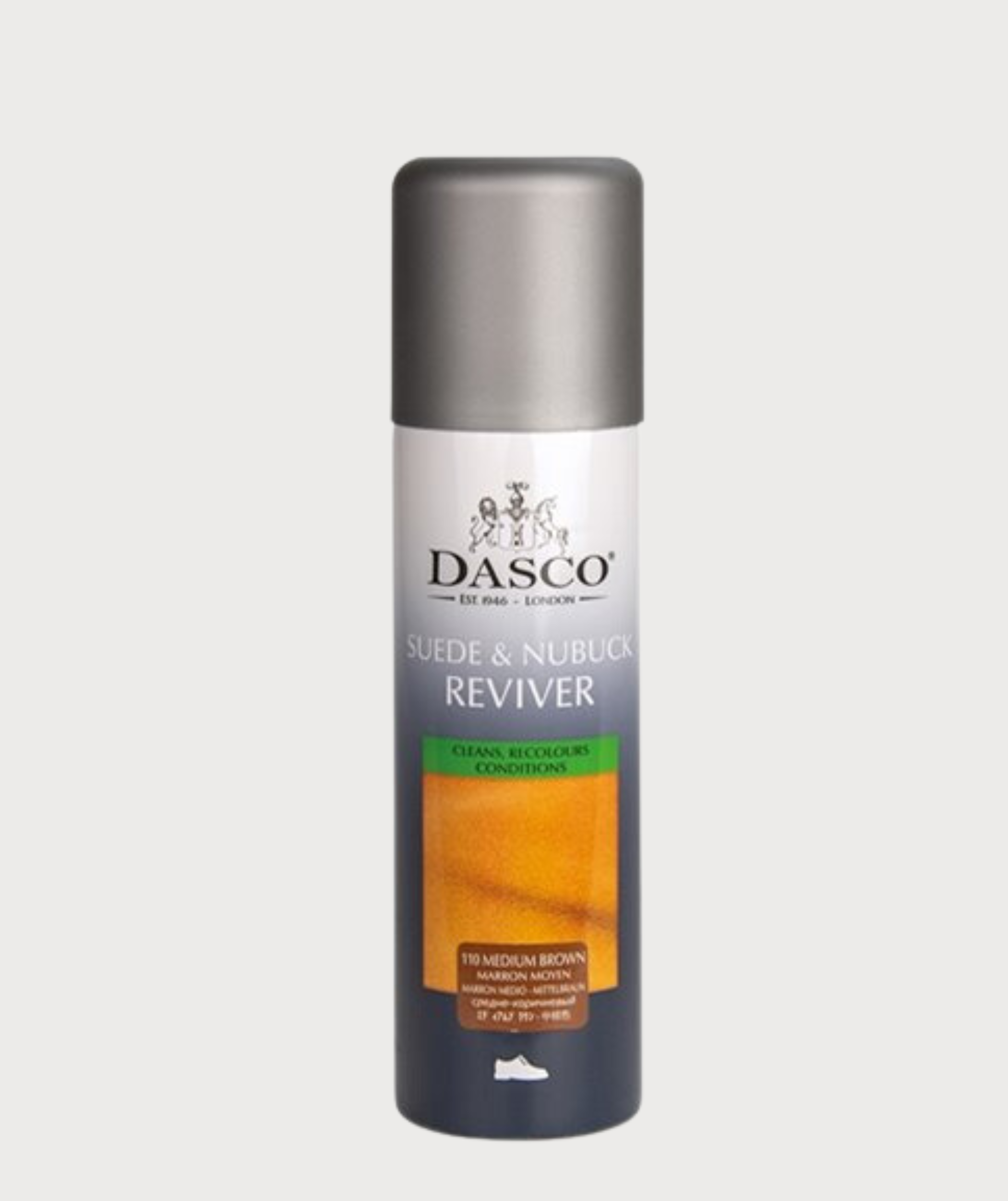 Wildleder & Nubuk Reviver Dasco Mittelbraun
