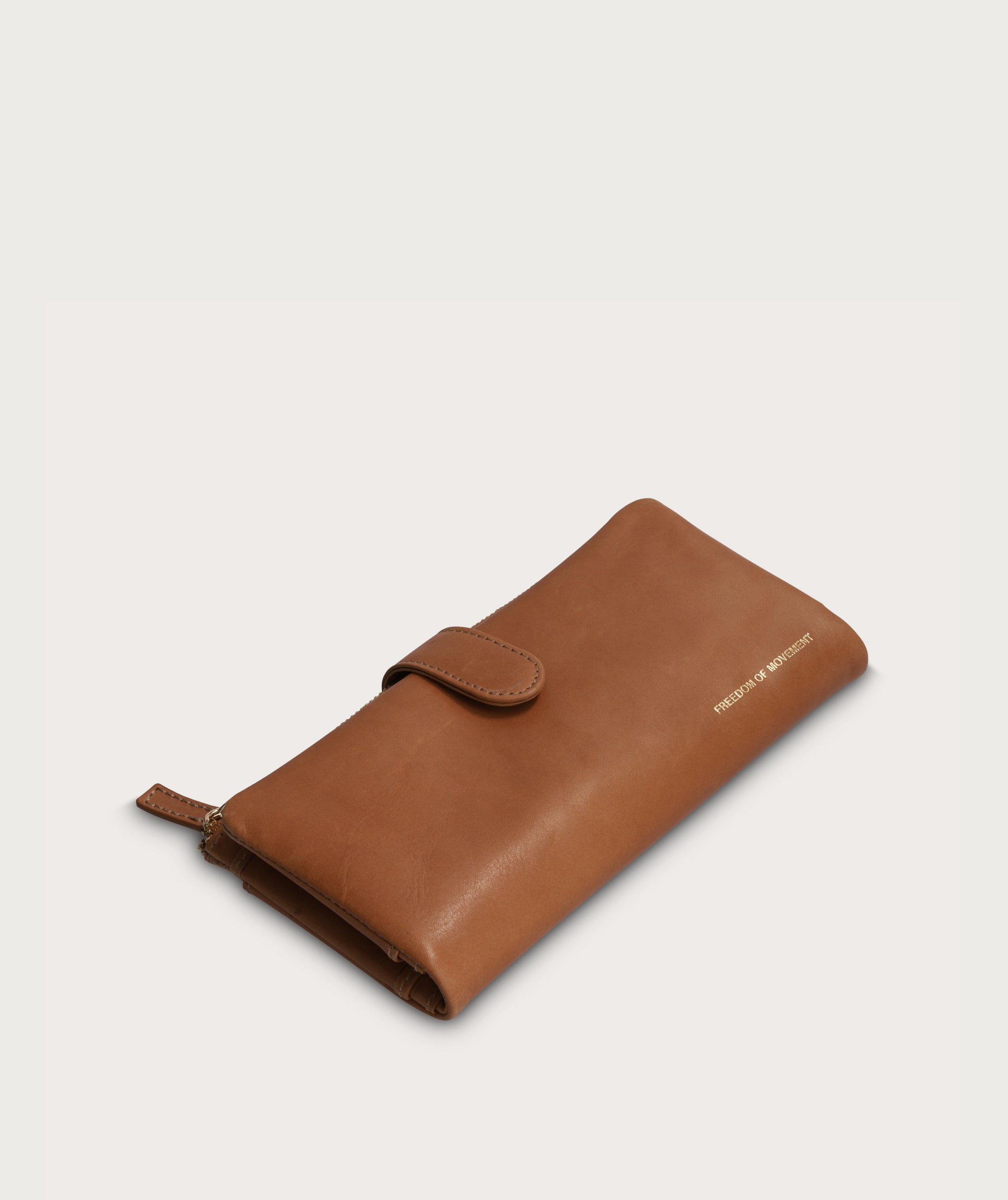 Ladies Clip Wallet Biscuit