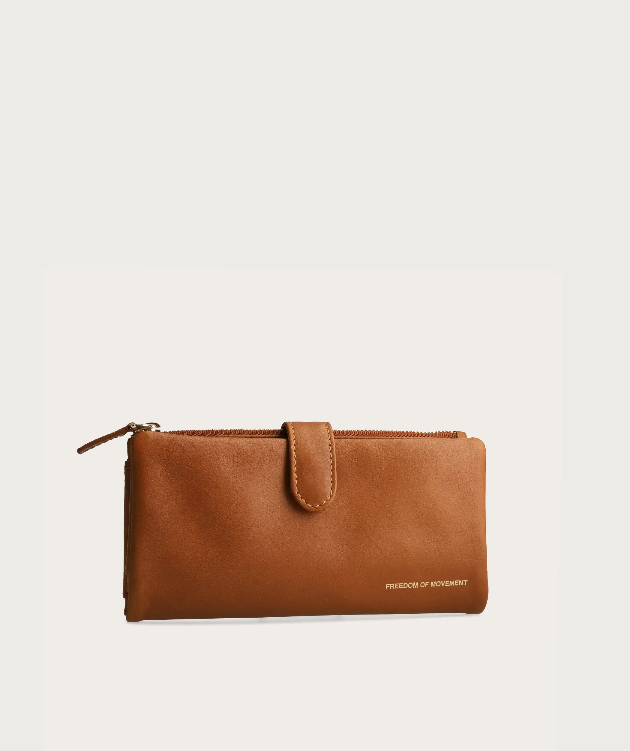 Ladies Clip Wallet Biscuit