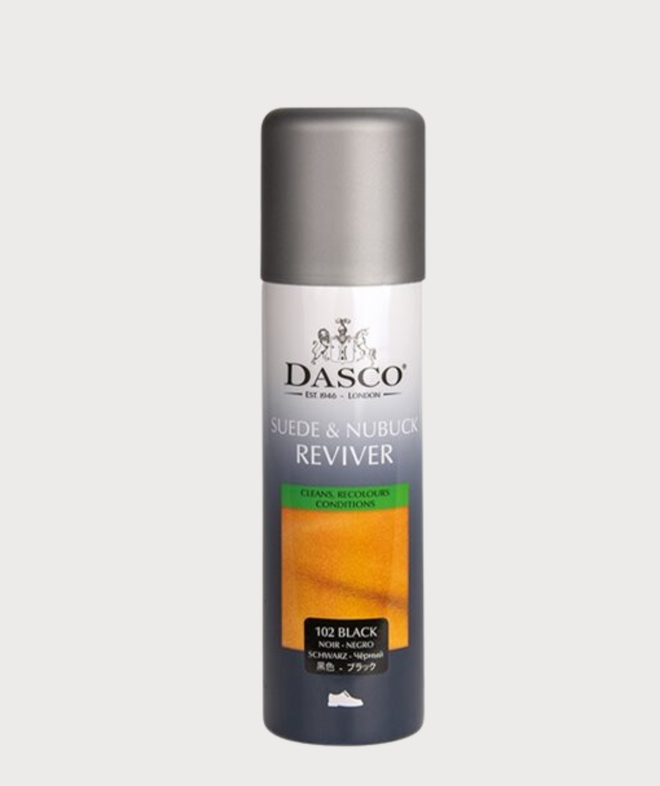 Wildleder & Nubuk Reviver Dasco Schwarz