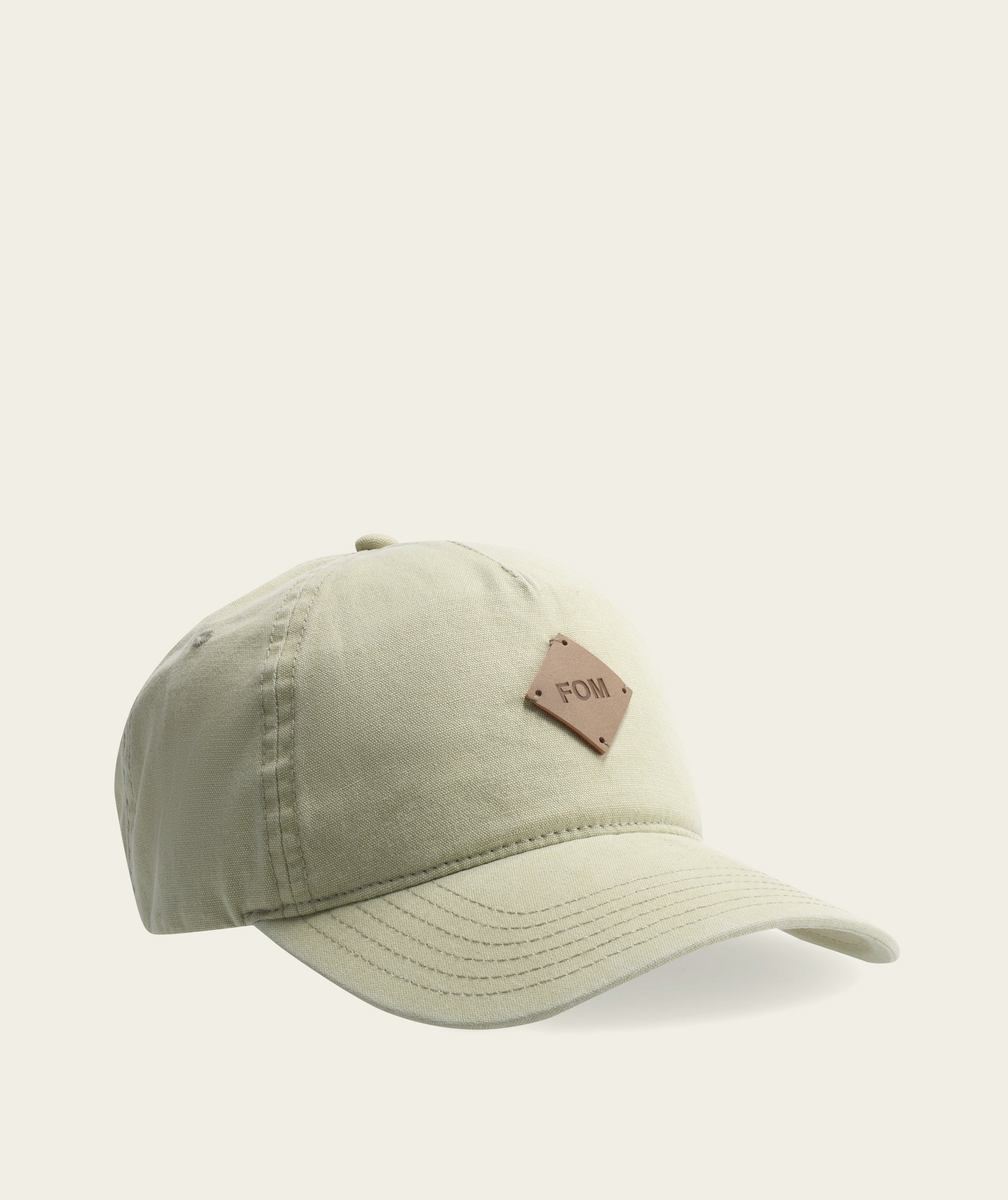 5 Panel Washed Canvas - Sage