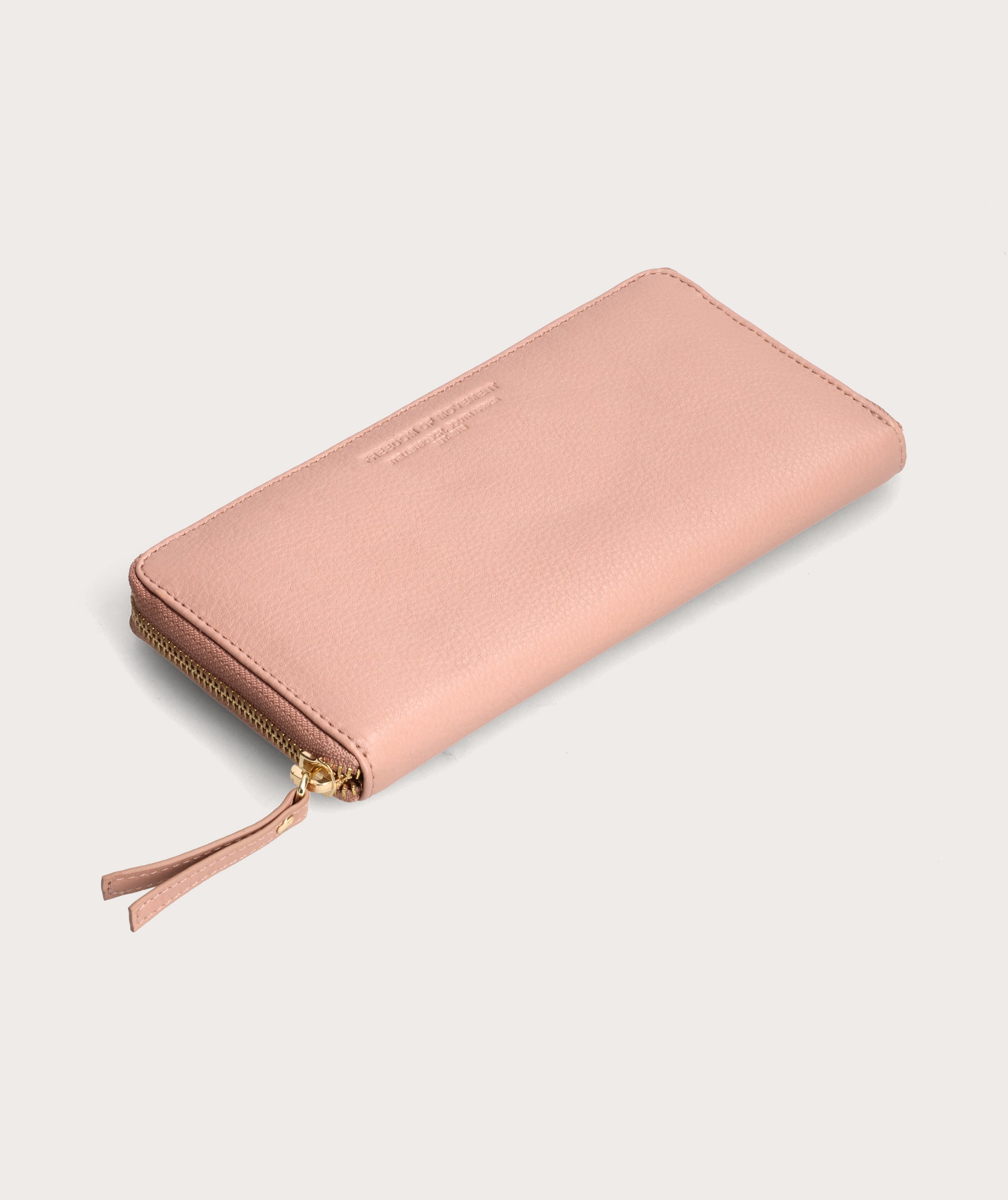 Ladies Zip Wallet Blush