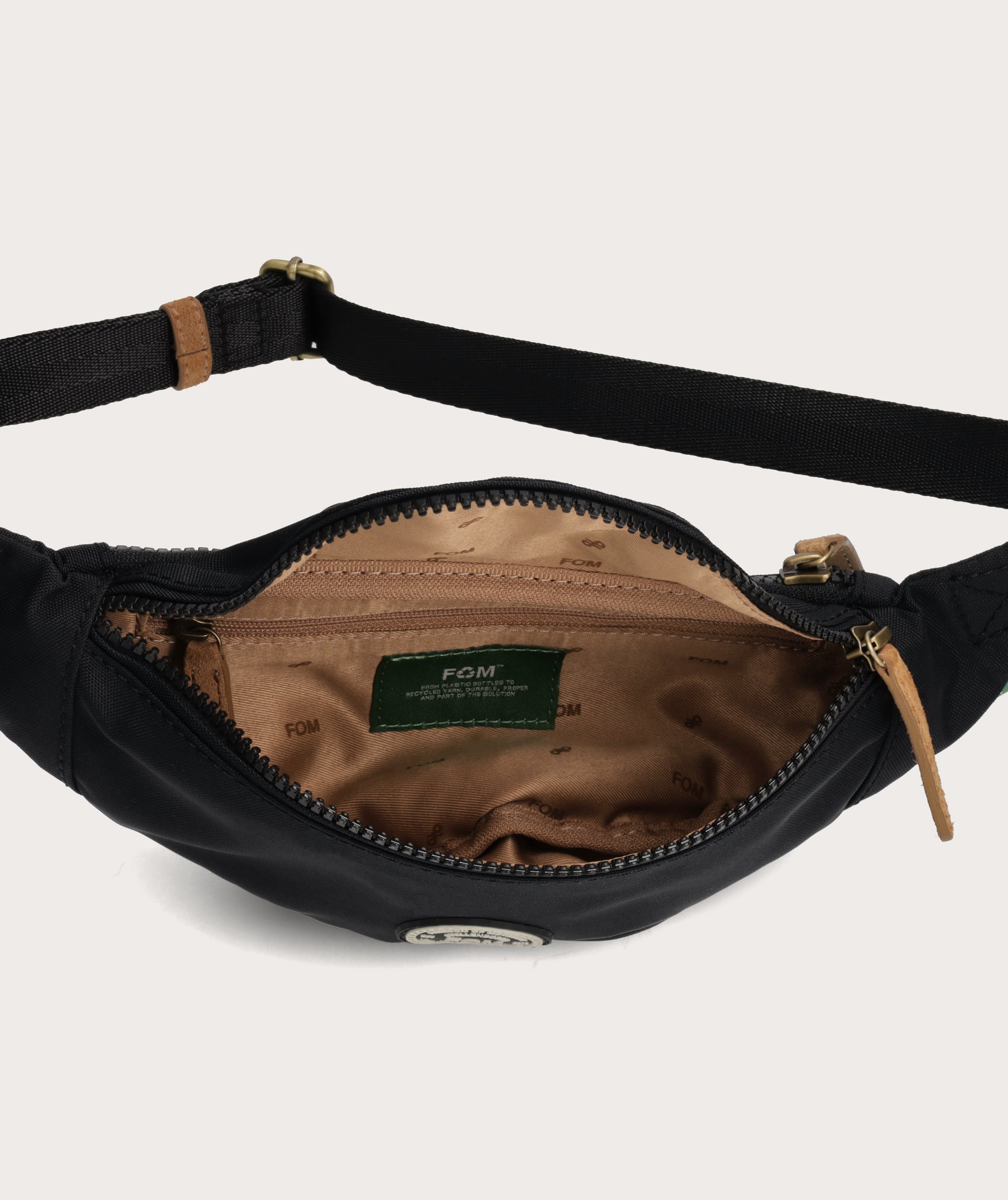 Recycled Moonbag Black