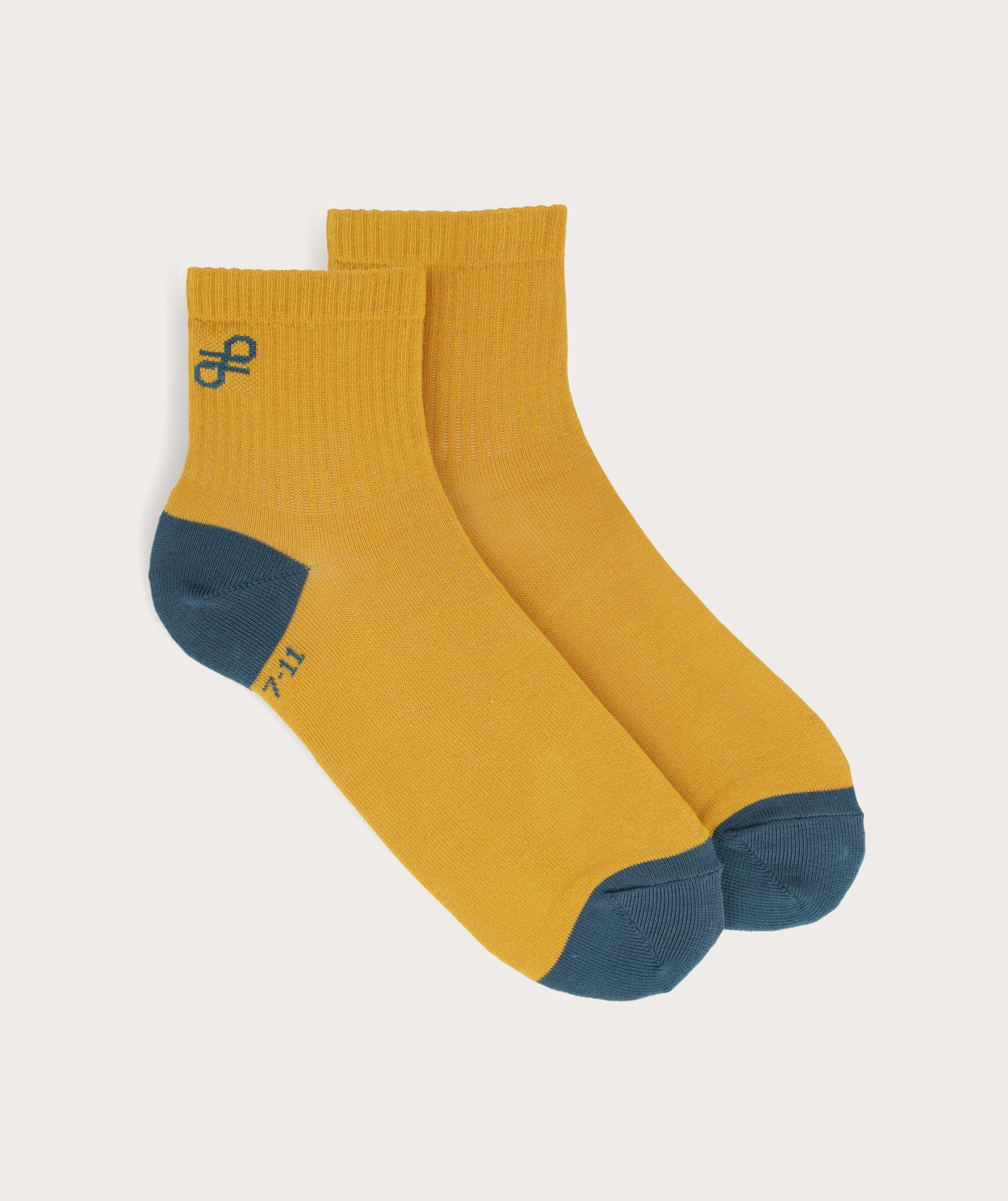 Socken FOM Active - Senfgelb & Airforce (Größe 7-11)