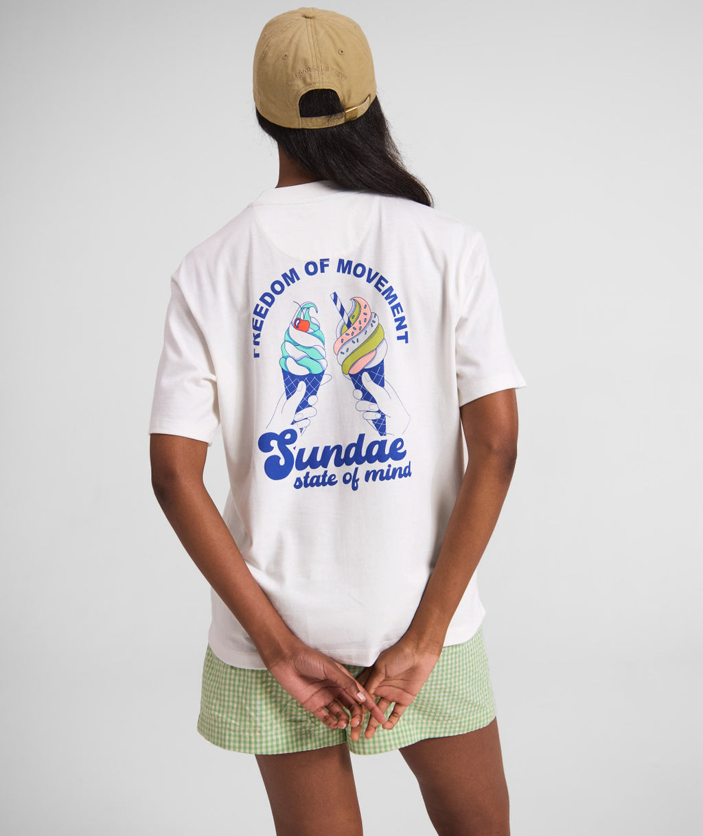 Ice Graphic Tee Ivory