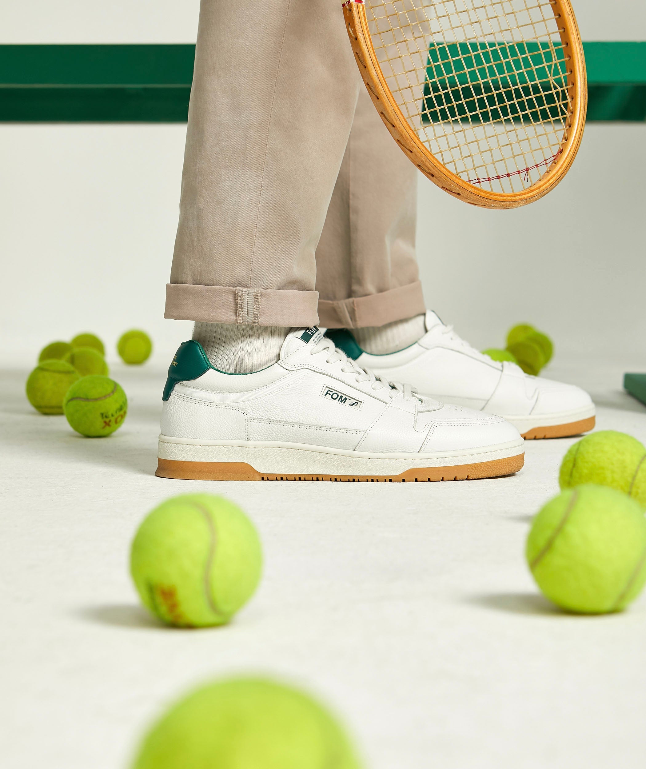 Mens Courts Sneaker - Grass