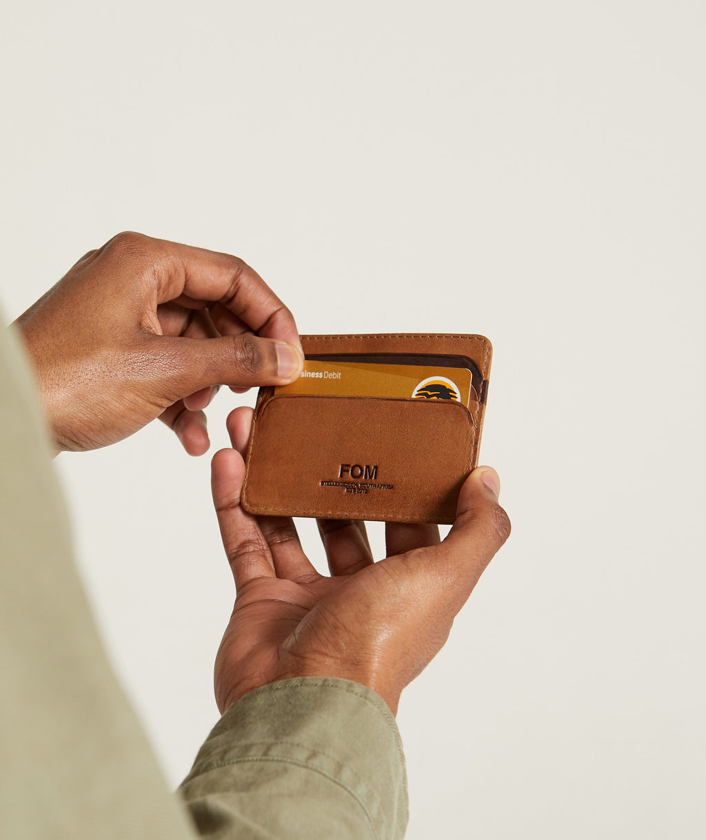 Card Holder Pecan & Okavango